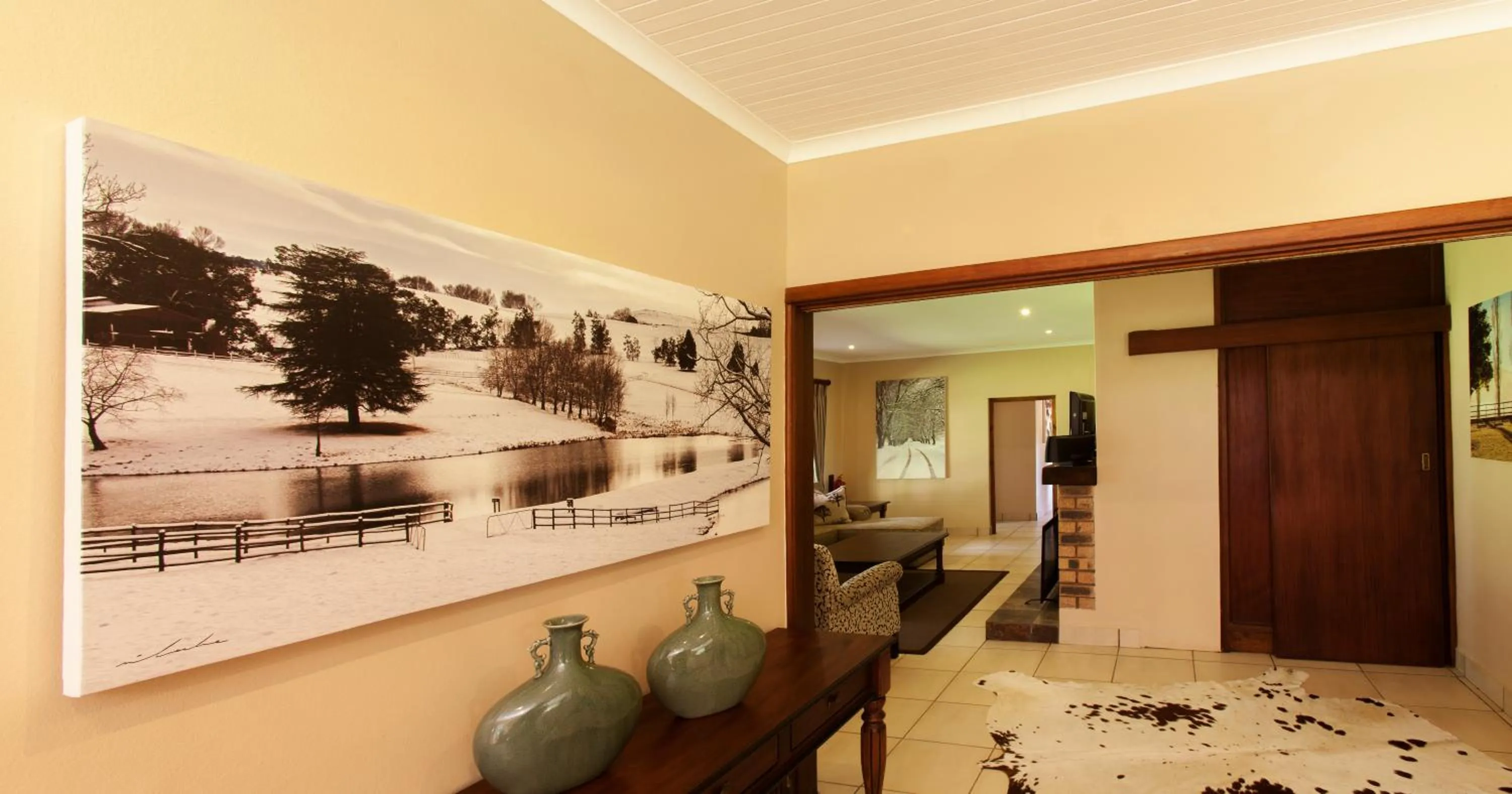 Photo of the whole room, Bed in Whispering Waters