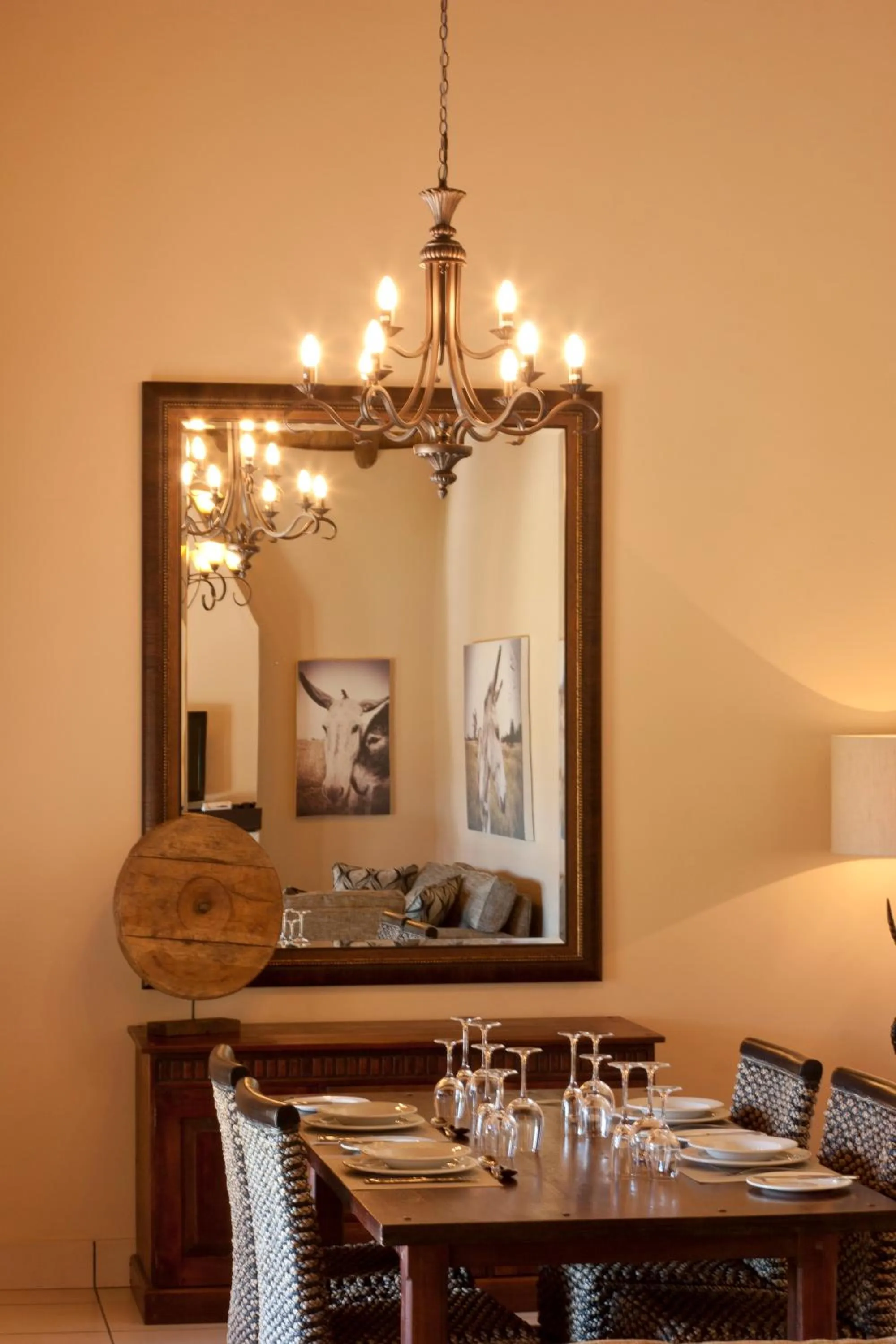 Dining area in Whispering Waters