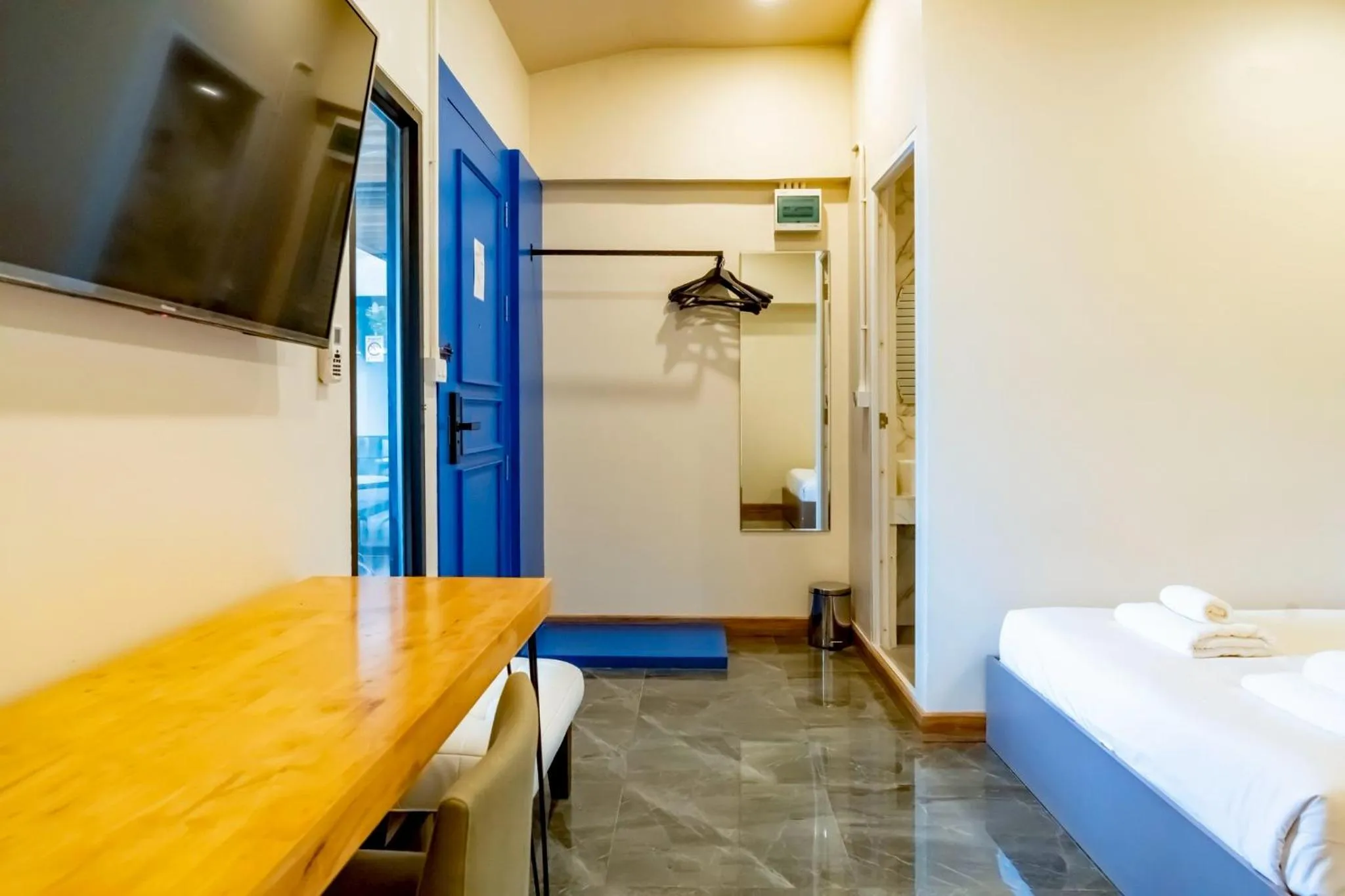 Bedroom, Bed in Ployburi Boutique Hotel