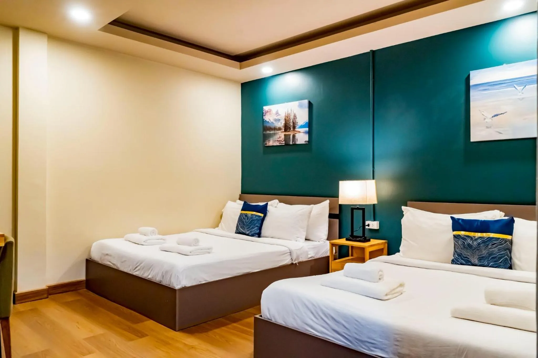 Bedroom, Bed in Ployburi Boutique Hotel