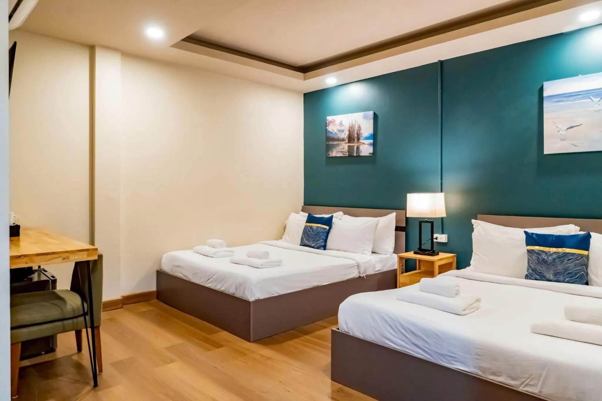 Bedroom, Bed in Ployburi Boutique Hotel