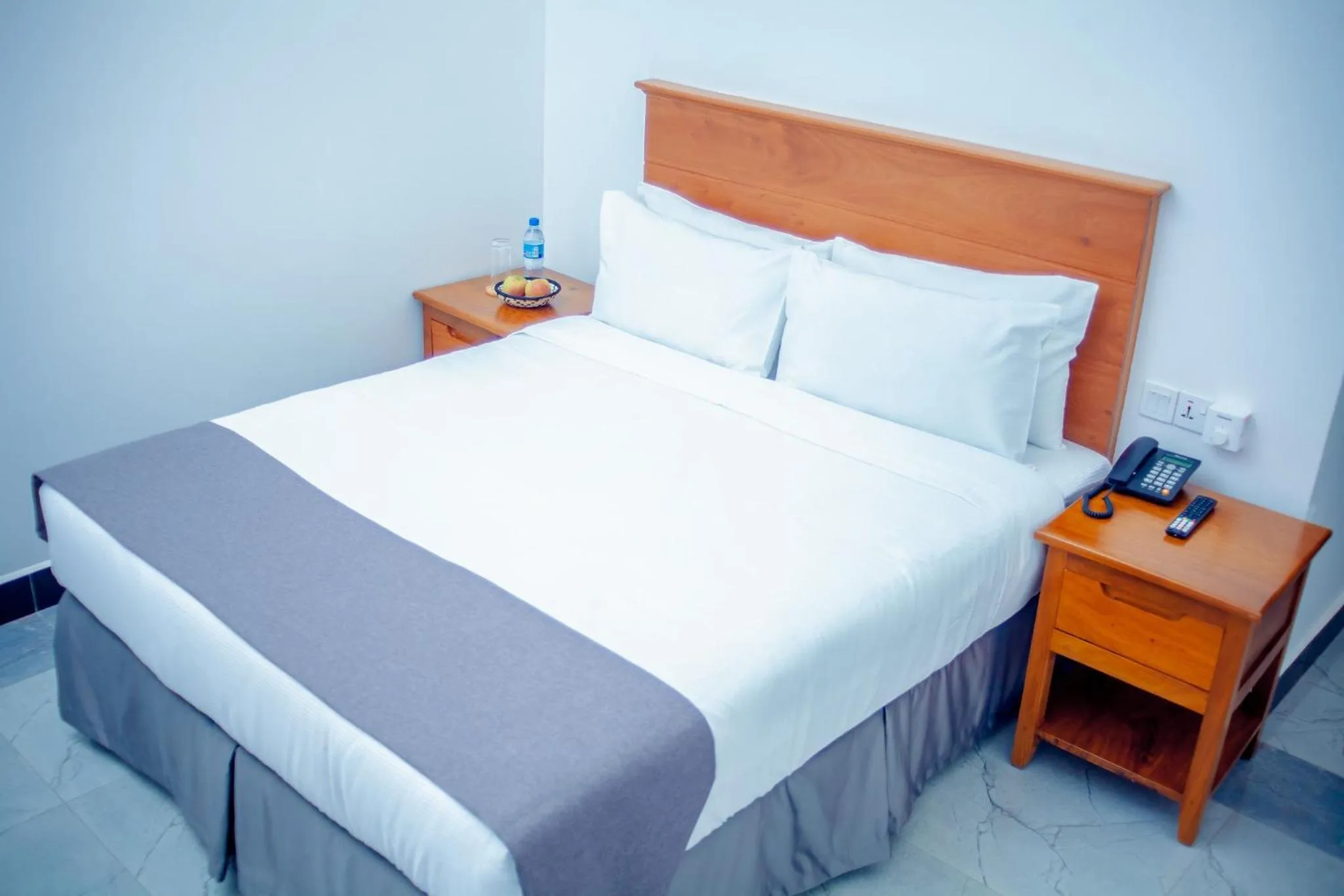 Bed in Teranga Lodge and Restaurant