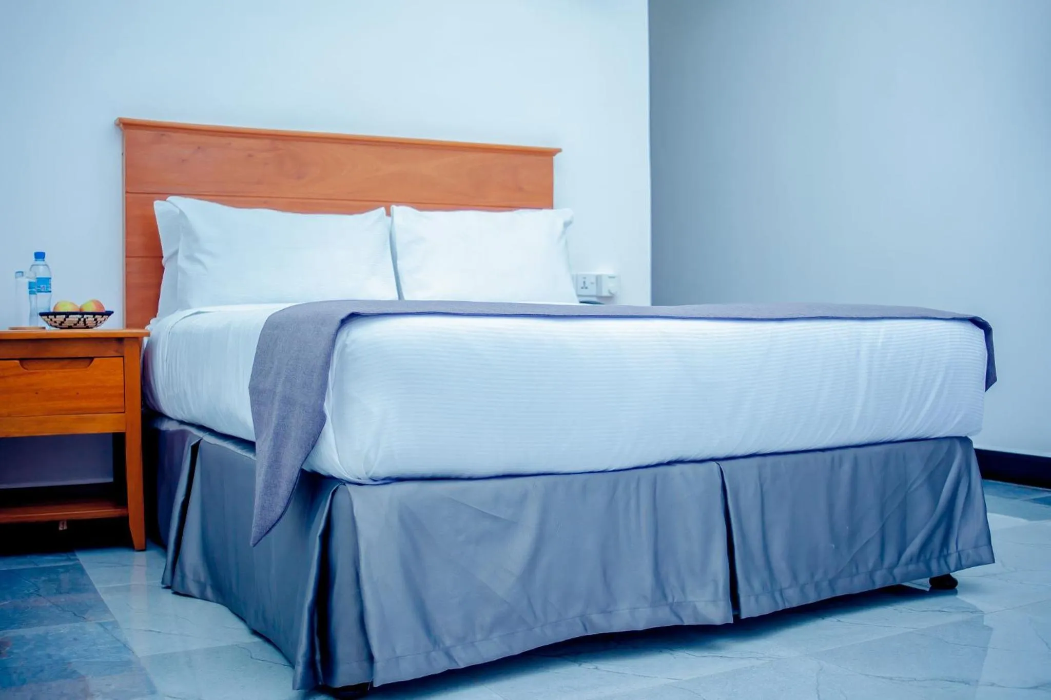 Bed in Teranga Lodge and Restaurant