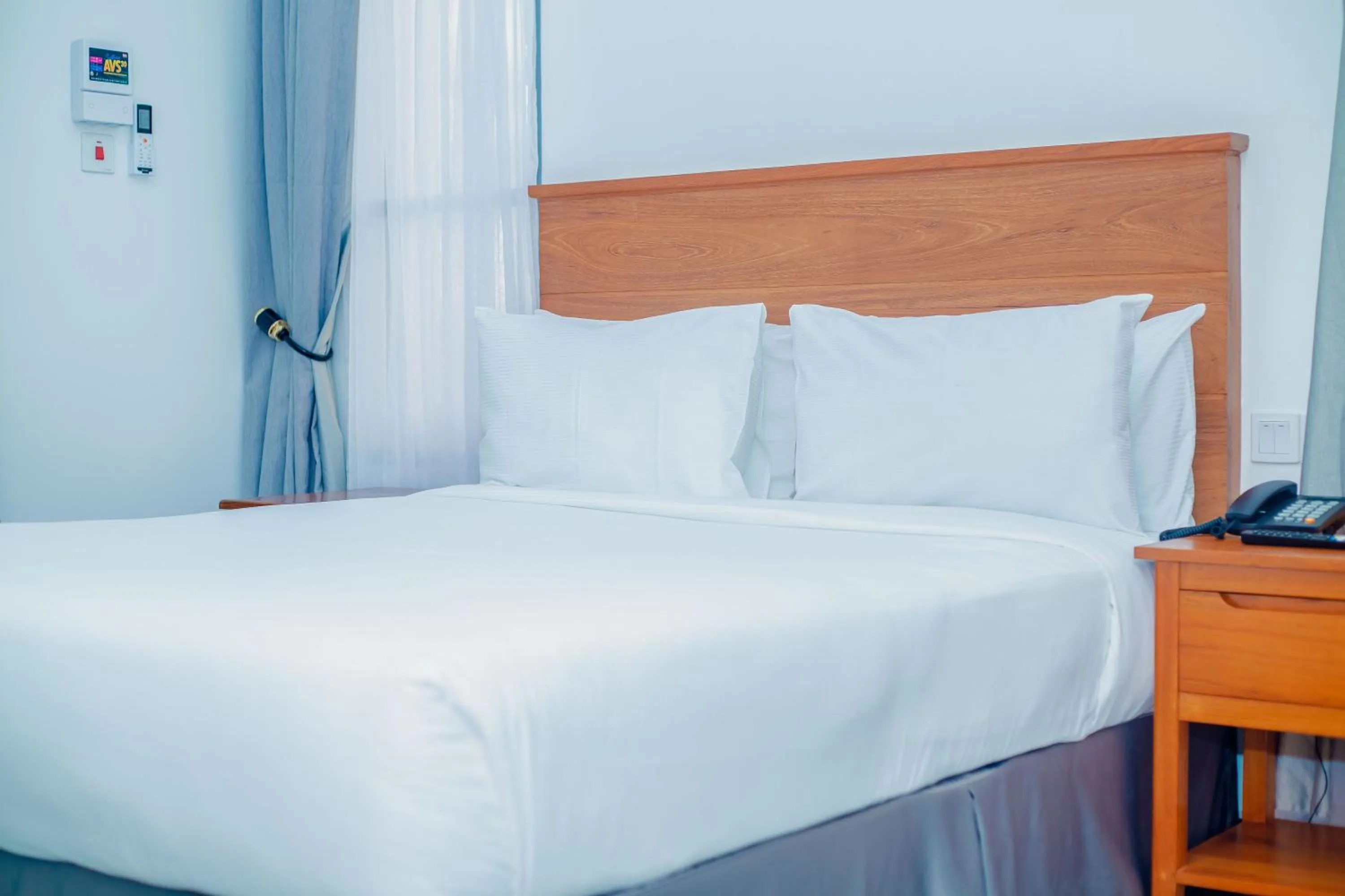 Bed in Teranga Lodge and Restaurant