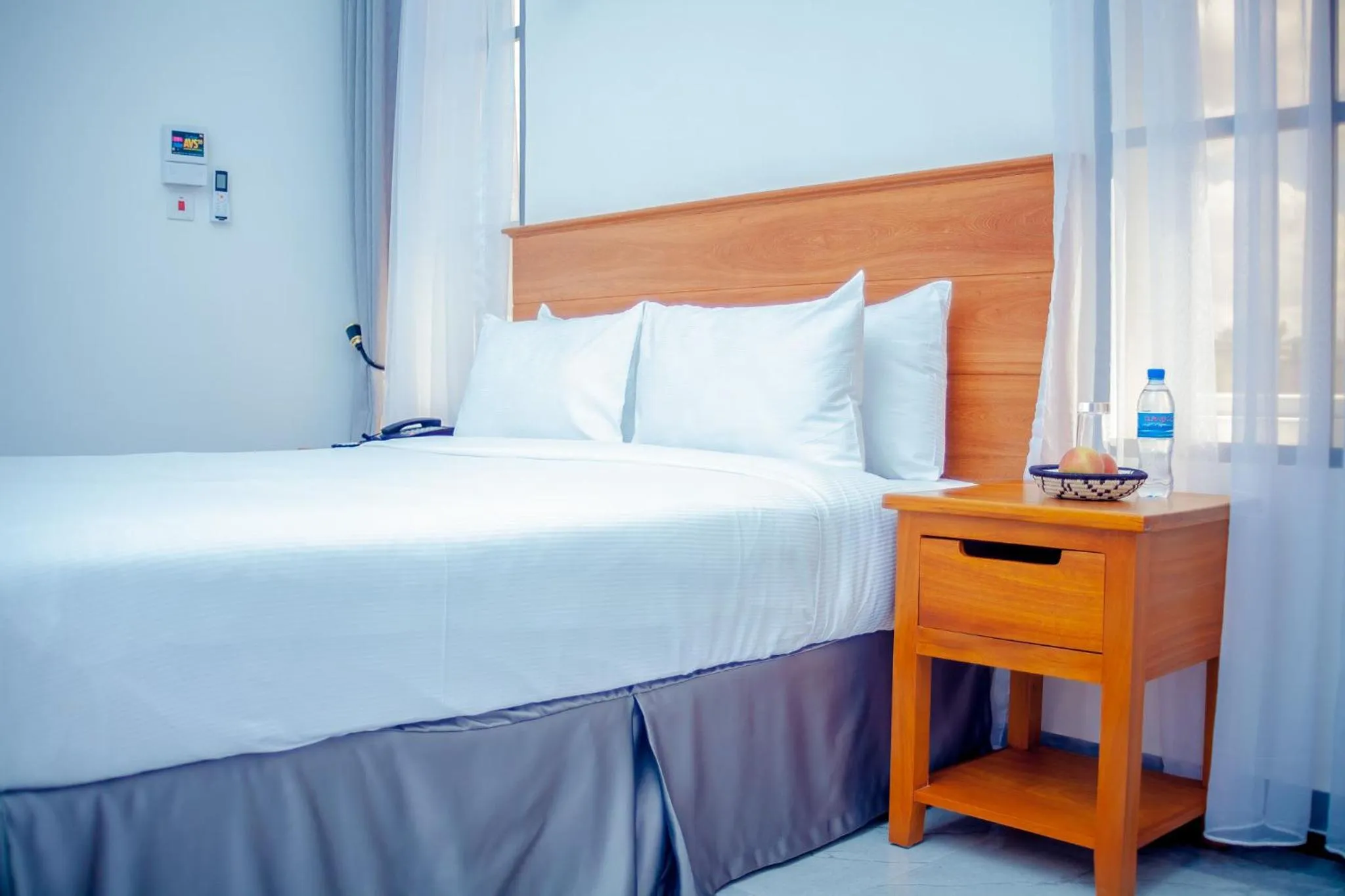 Bed in Teranga Lodge and Restaurant