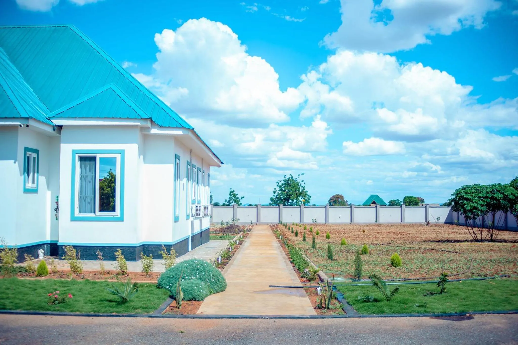 Property building in Teranga Lodge and Restaurant