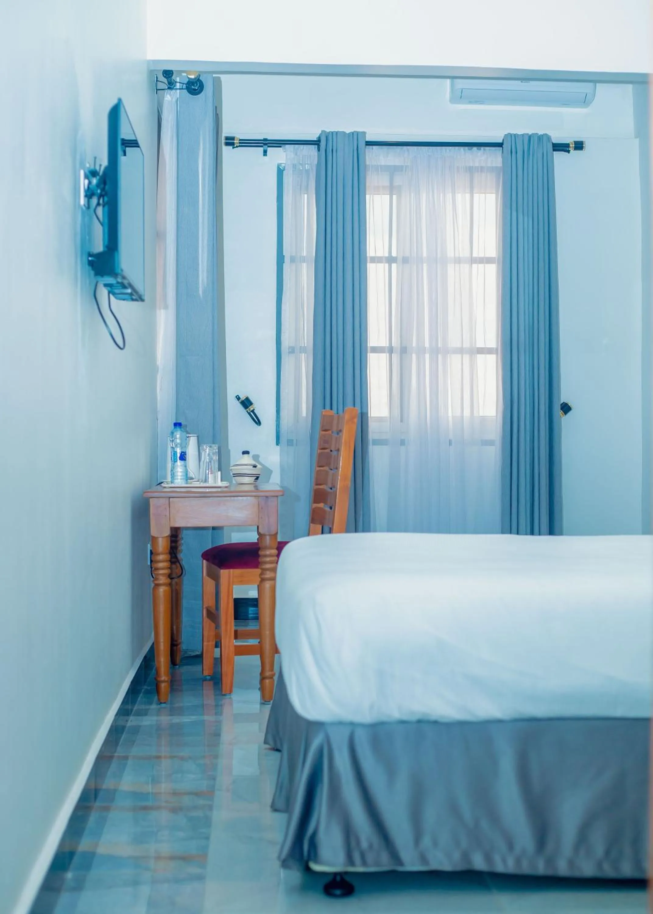 Bed in Teranga Lodge and Restaurant