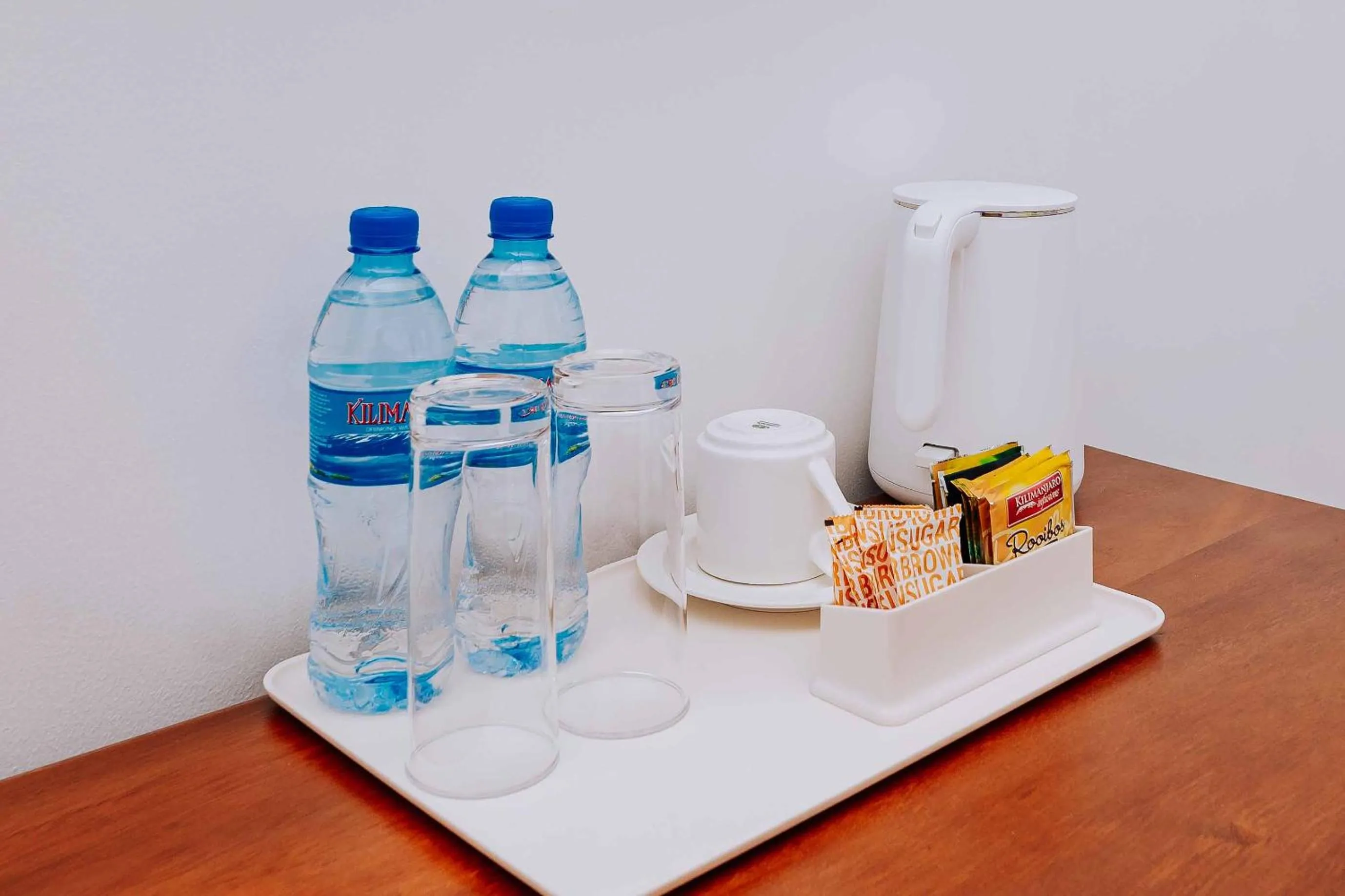 Coffee/tea facilities in Teranga Lodge and Restaurant