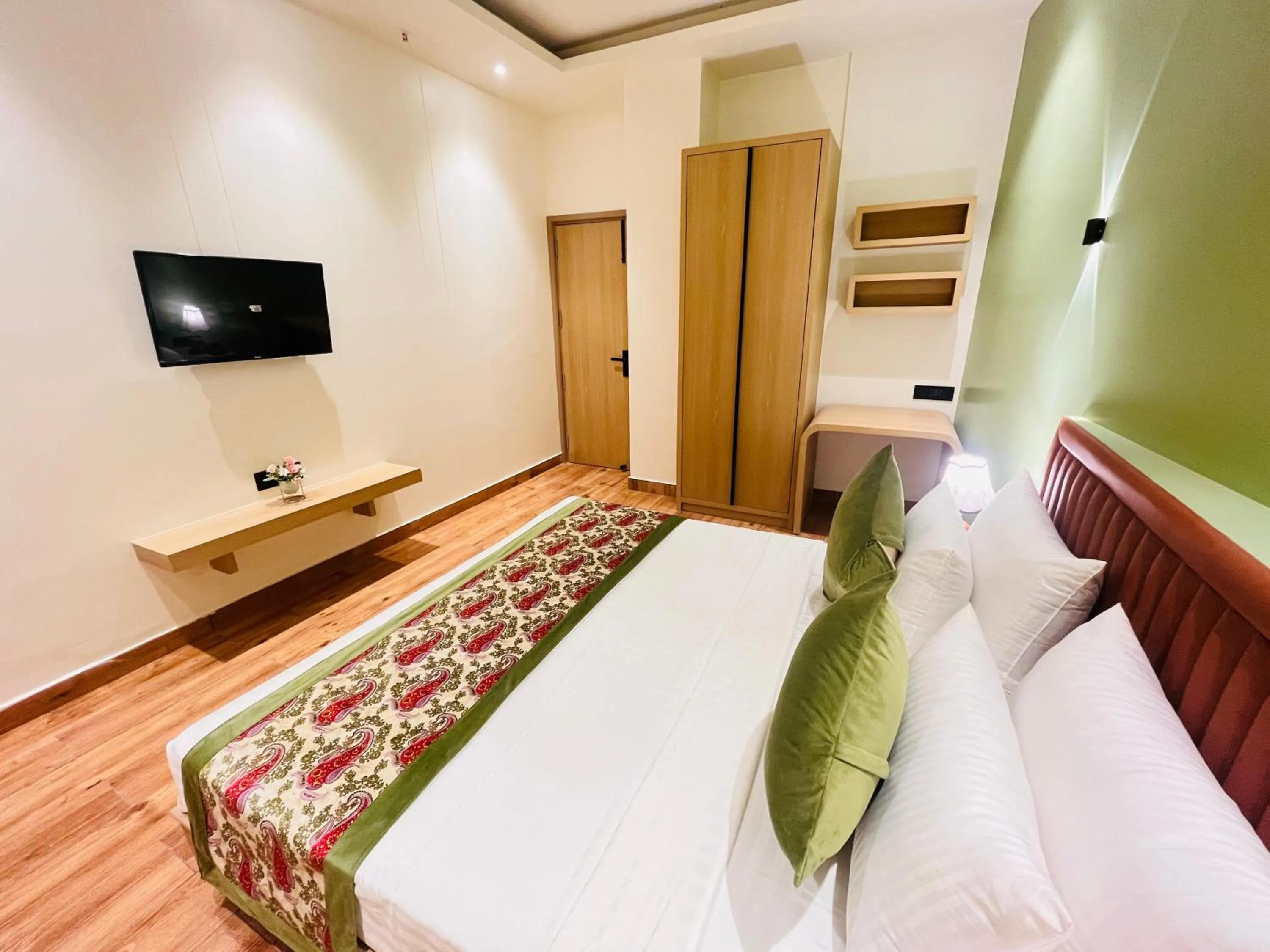 Bed in Hotel IP Swarn near Anand Vihar Vaishali Ghaziabad
