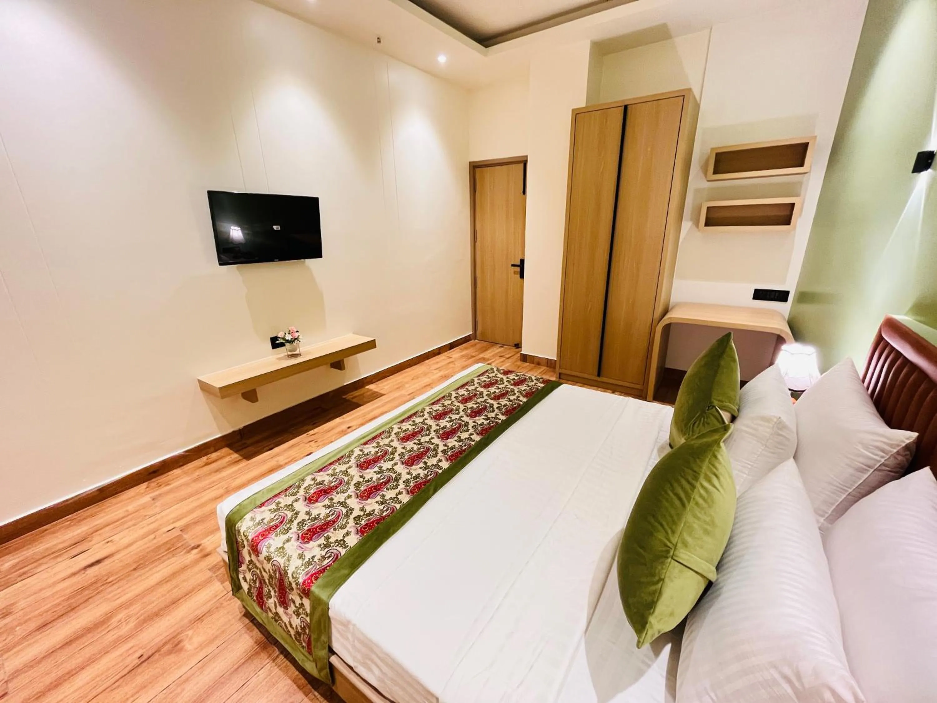 Bed in Hotel IP Swarn near Anand Vihar Vaishali Ghaziabad