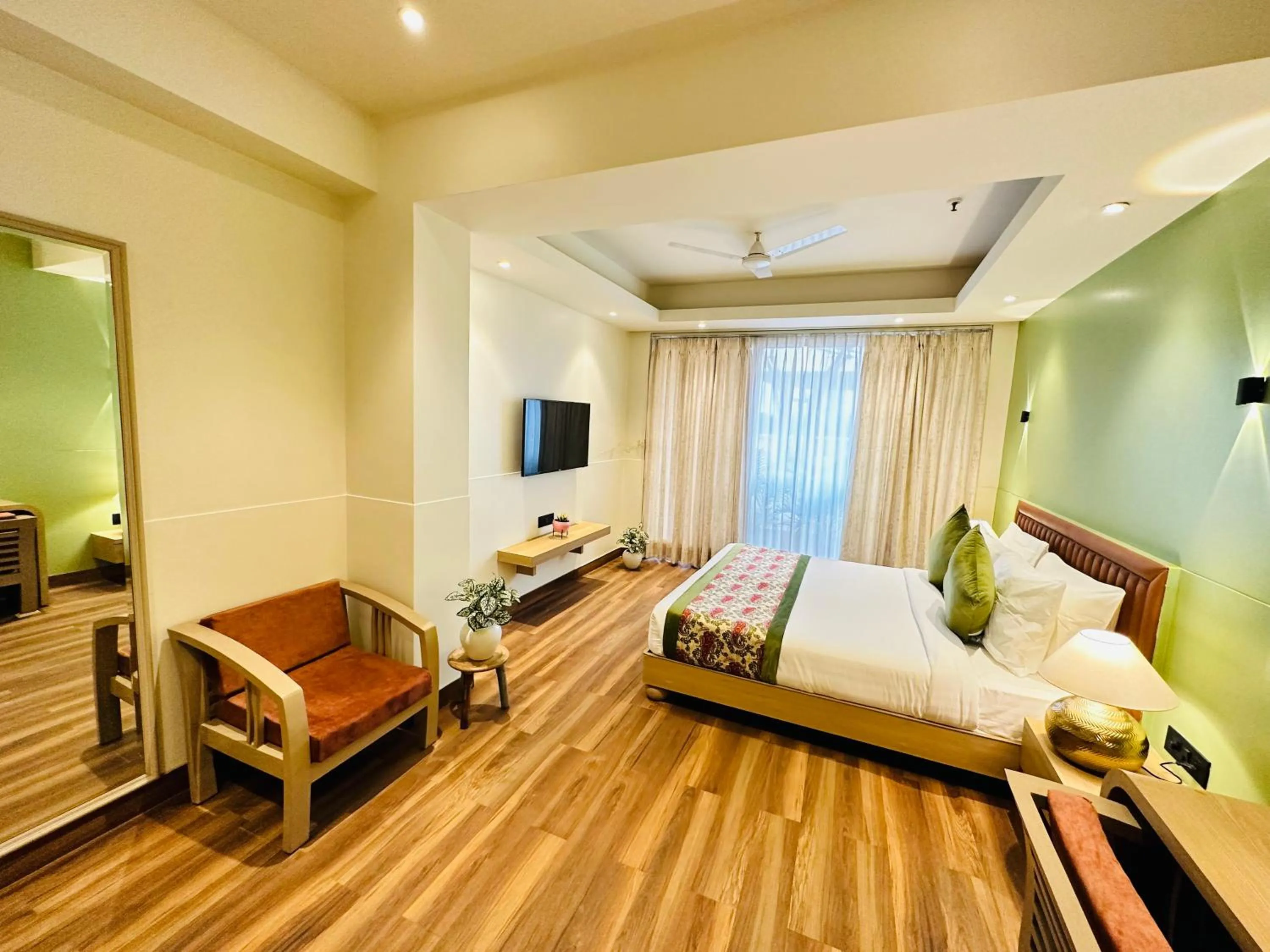 Bed in Hotel IP Swarn near Anand Vihar Vaishali Ghaziabad
