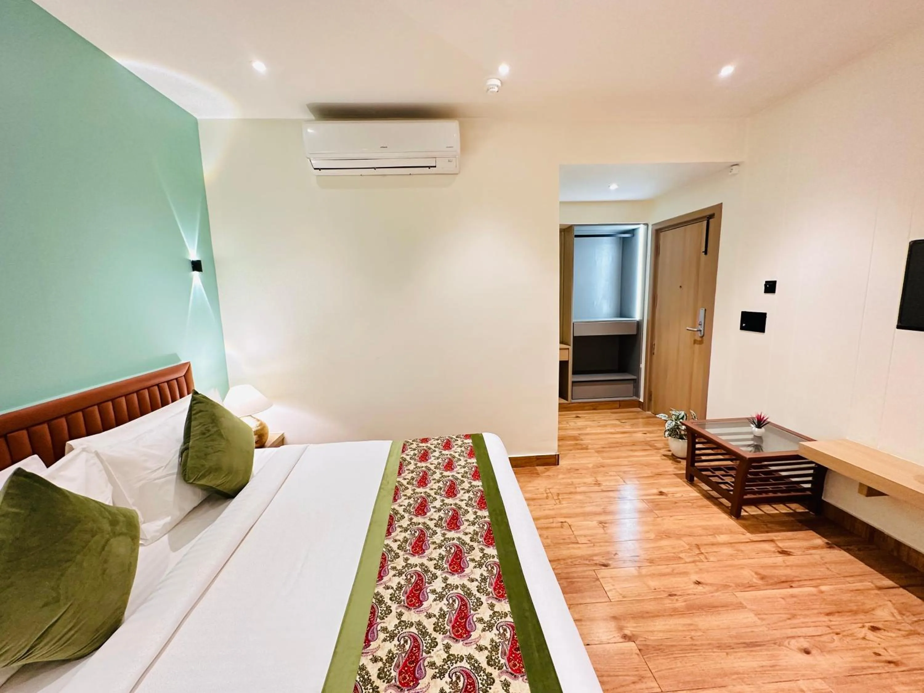 Bed in Hotel IP Swarn near Anand Vihar Vaishali Ghaziabad