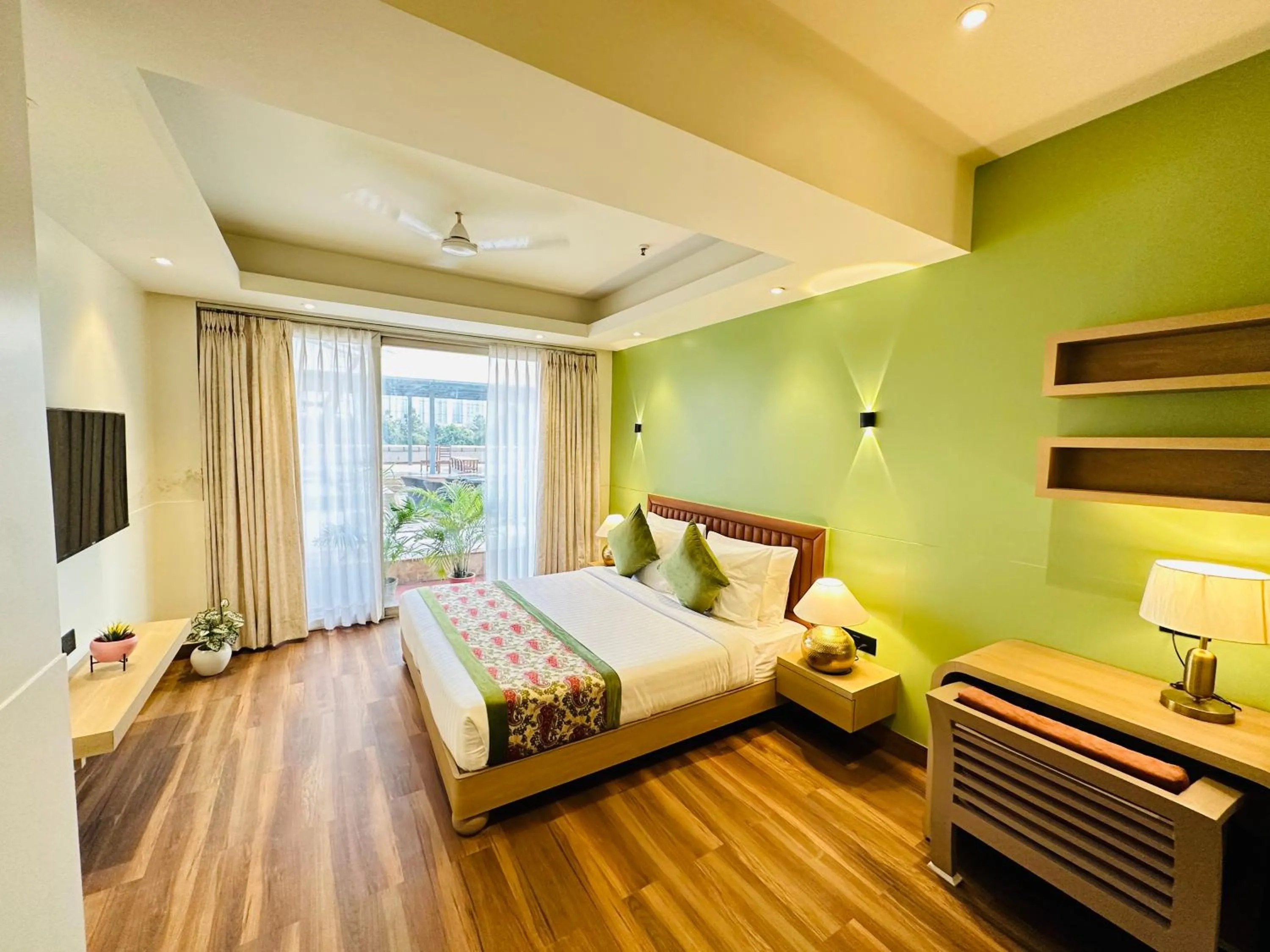 Bed in Hotel IP Swarn near Anand Vihar Vaishali Ghaziabad