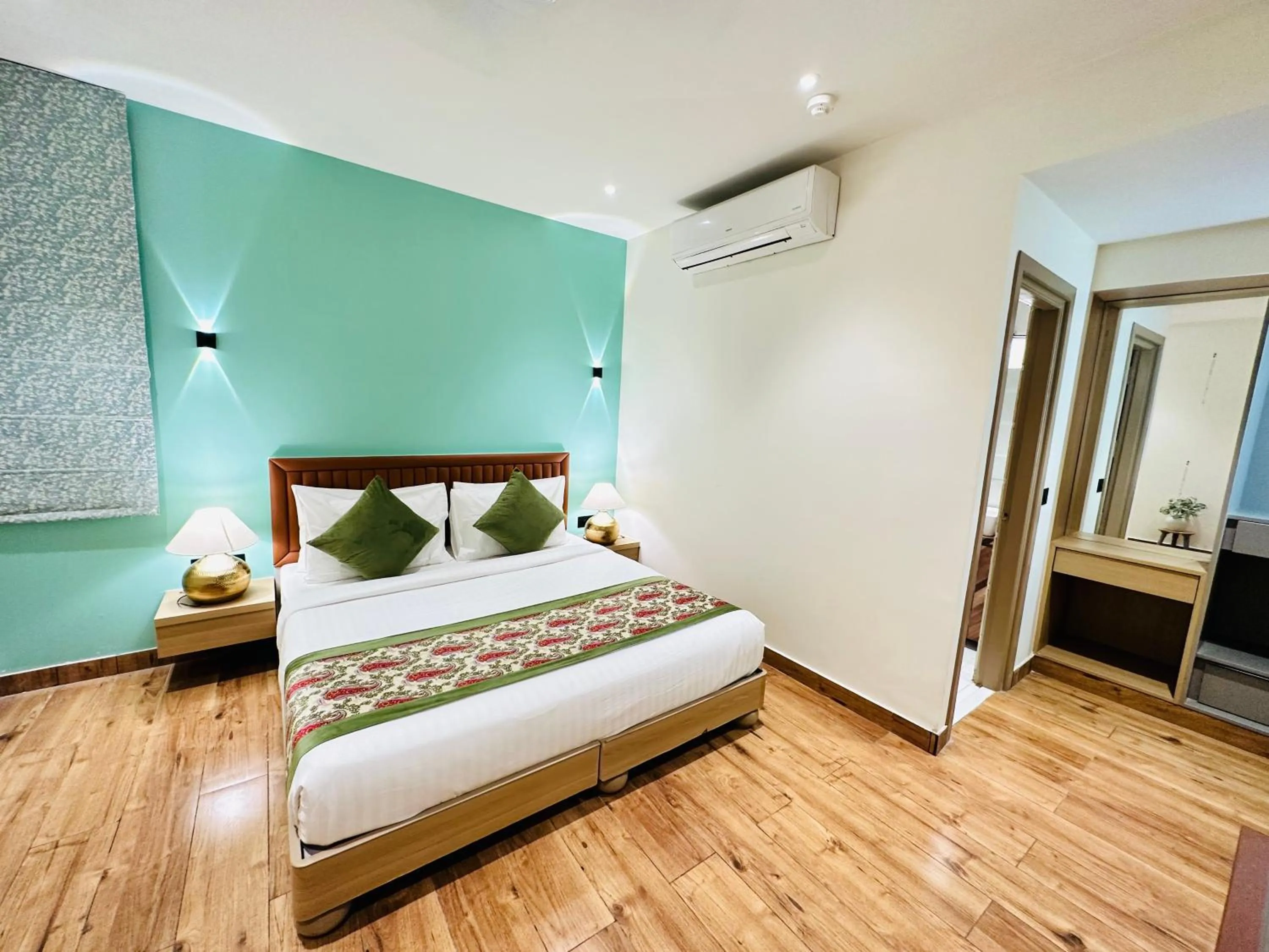 Bed in Hotel IP Swarn near Anand Vihar Vaishali Ghaziabad