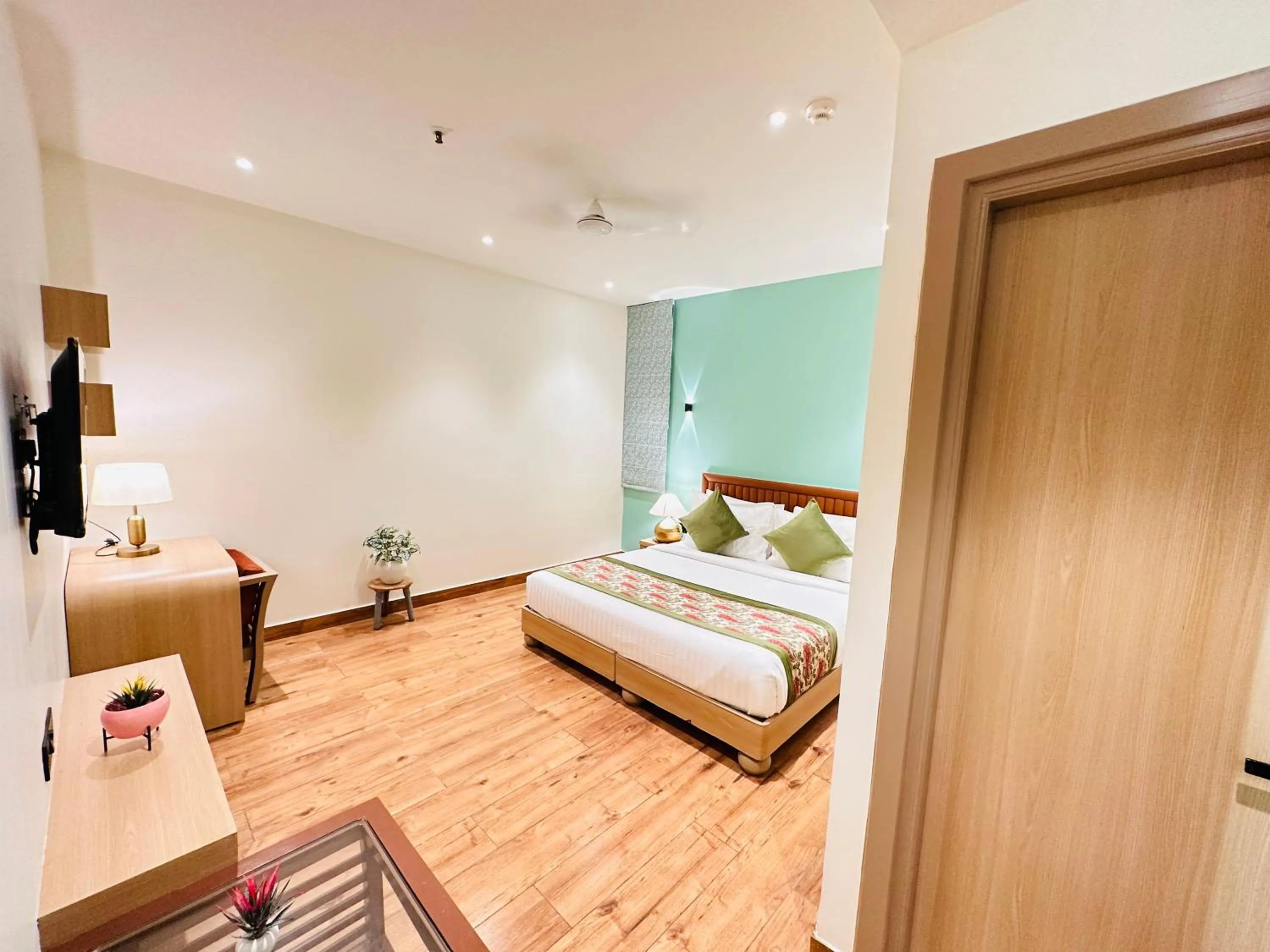 Bed in Hotel IP Swarn near Anand Vihar Vaishali Ghaziabad