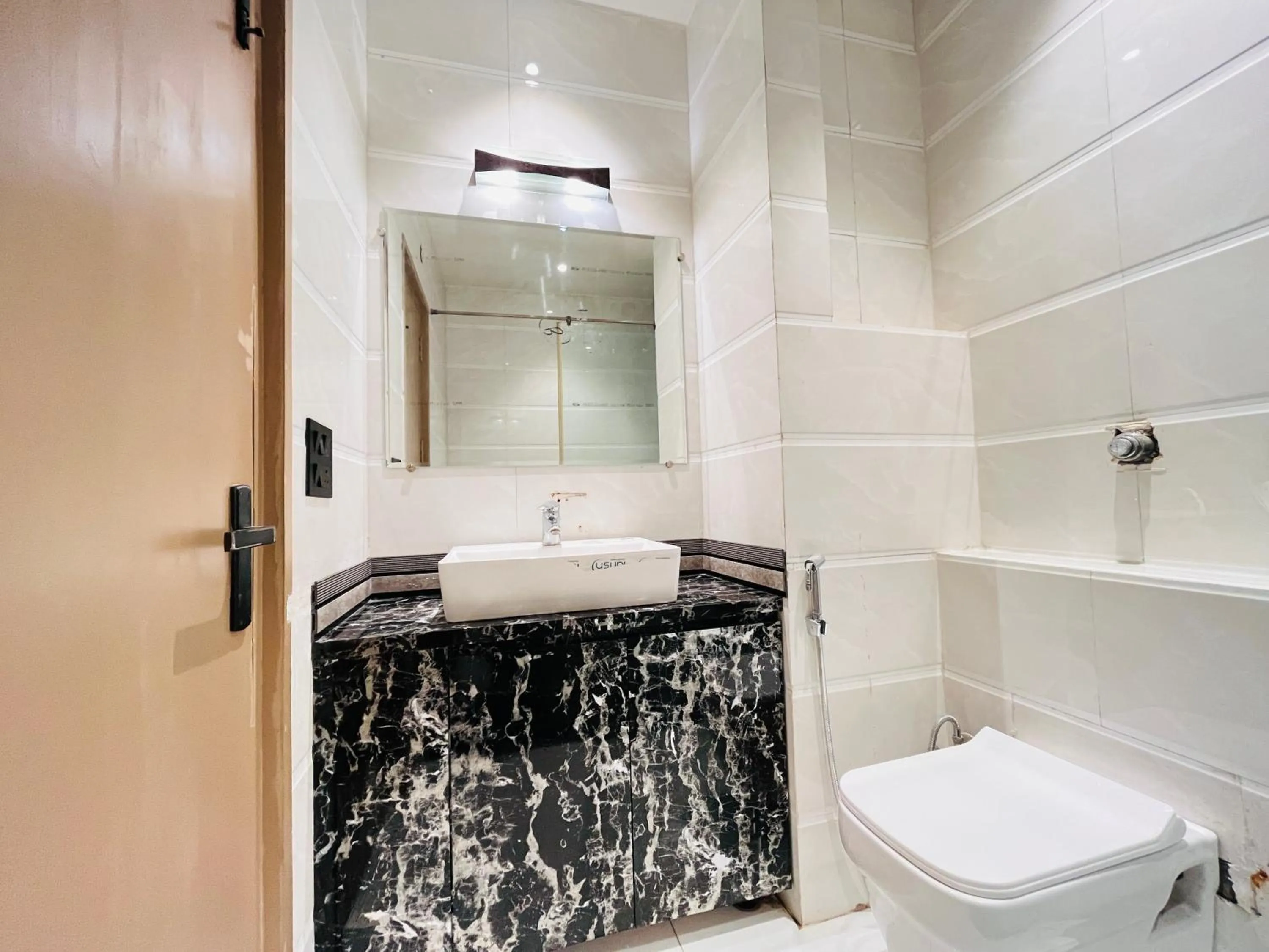 Shower in Hotel IP Swarn near Anand Vihar Vaishali Ghaziabad