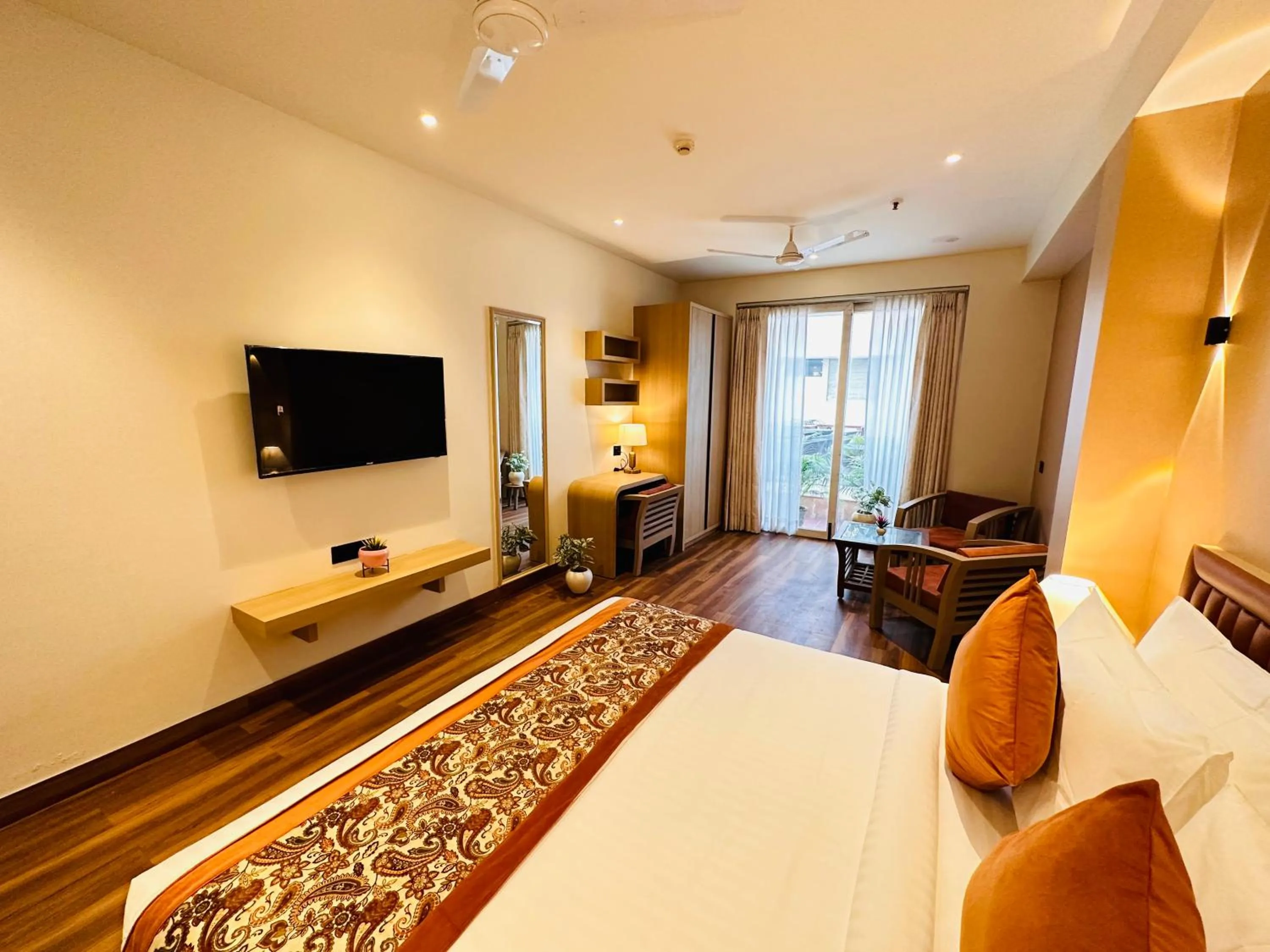 Bed in Hotel IP Swarn near Anand Vihar Vaishali Ghaziabad