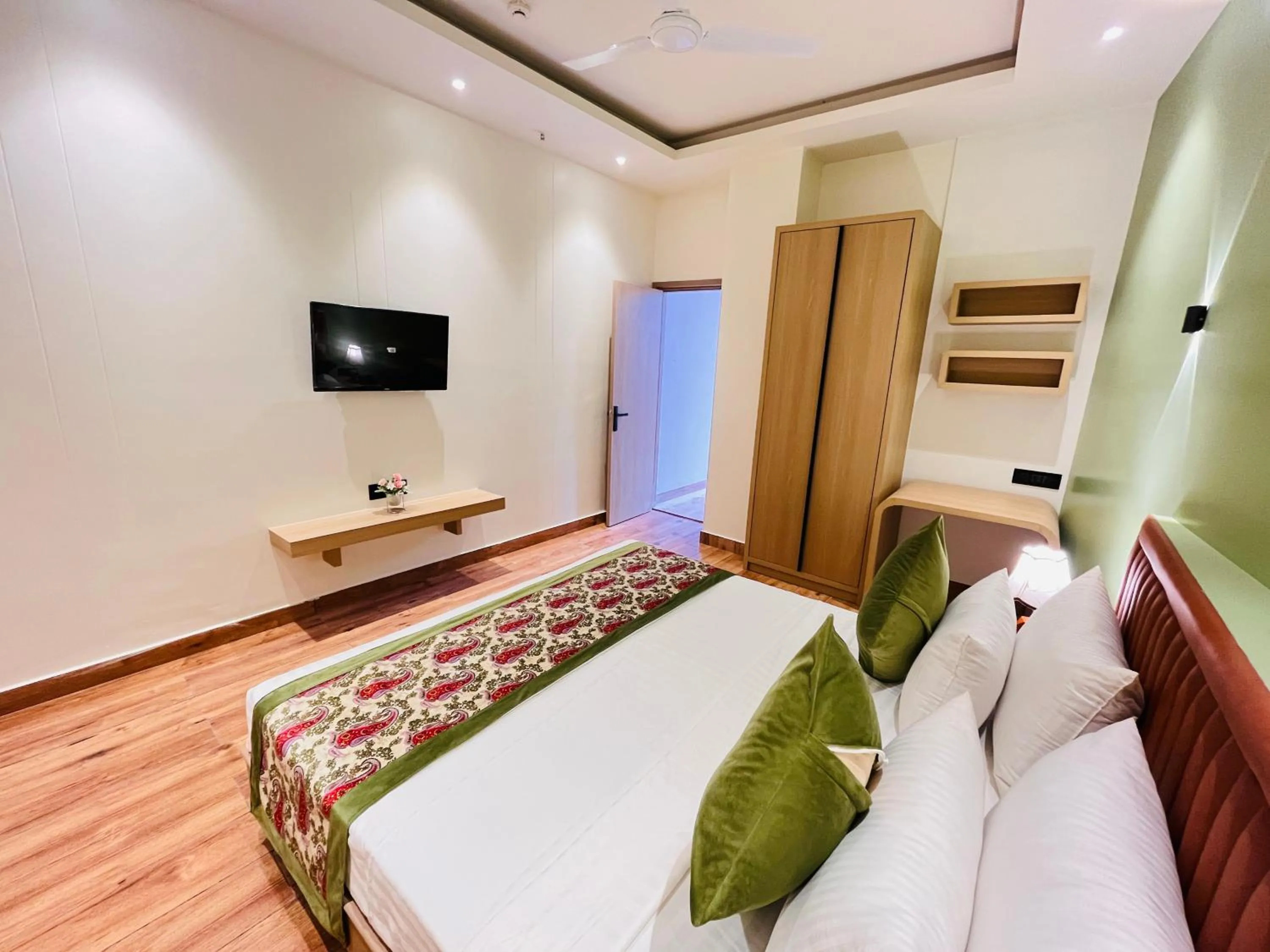 Bed in Hotel IP Swarn near Anand Vihar Vaishali Ghaziabad