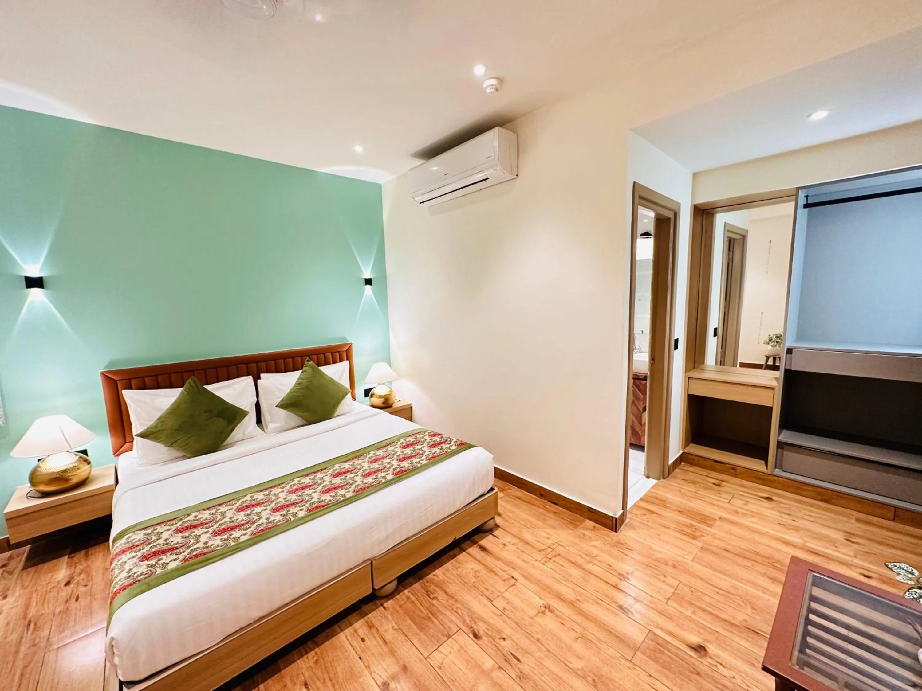 Bed in Hotel IP Swarn near Anand Vihar Vaishali Ghaziabad