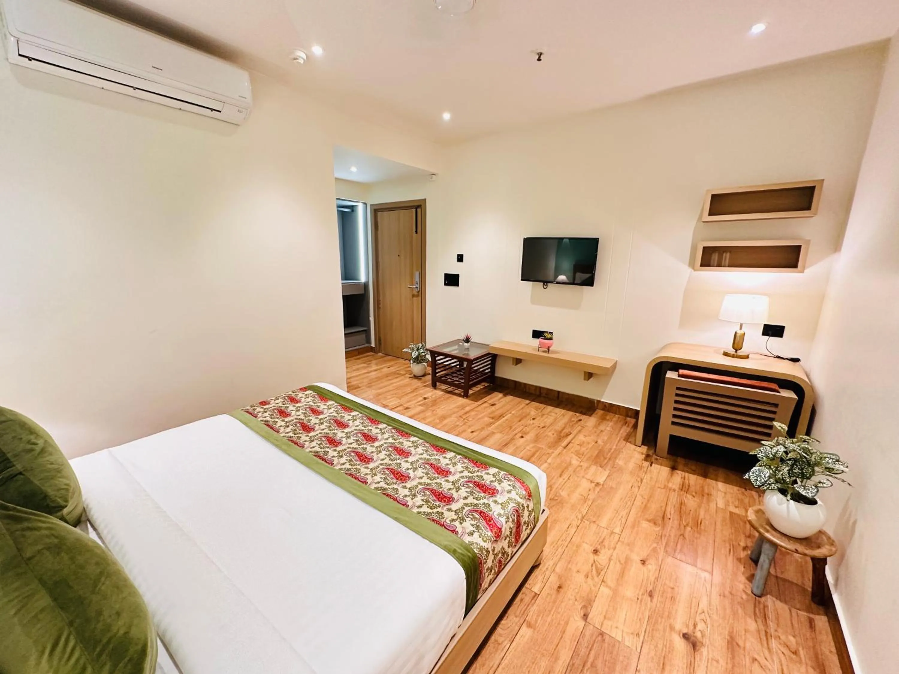 Bed in Hotel IP Swarn near Anand Vihar Vaishali Ghaziabad