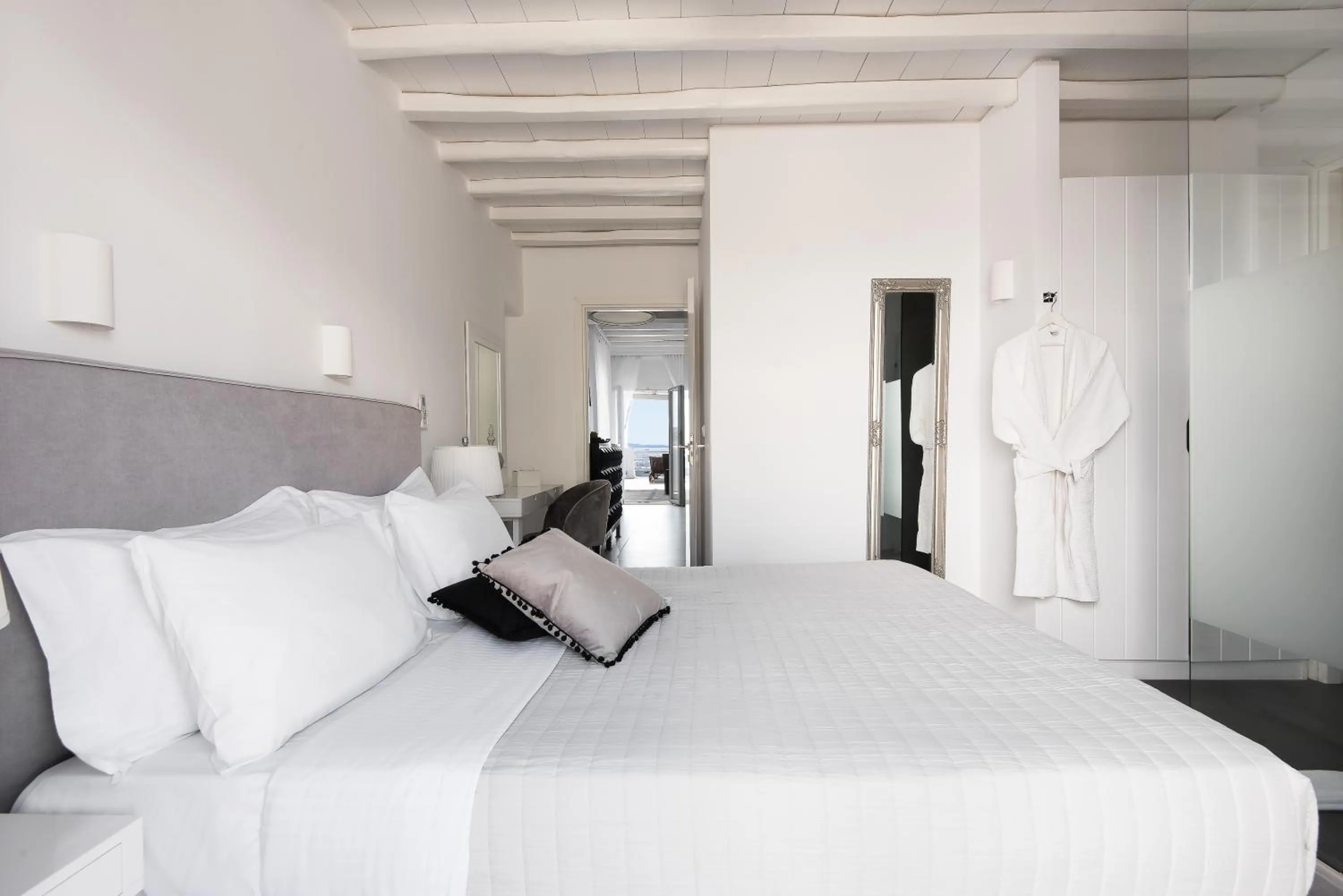 Bed in Riva Suites - Adults Only