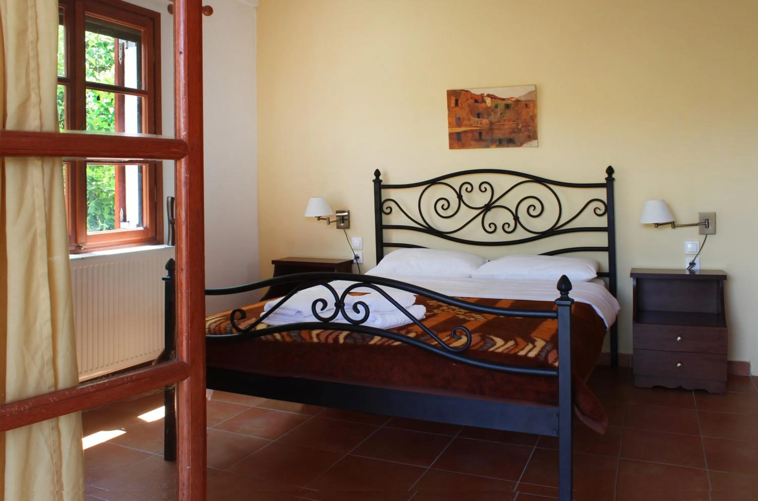 Bed in Ikaria Utopia - Cusco Studios