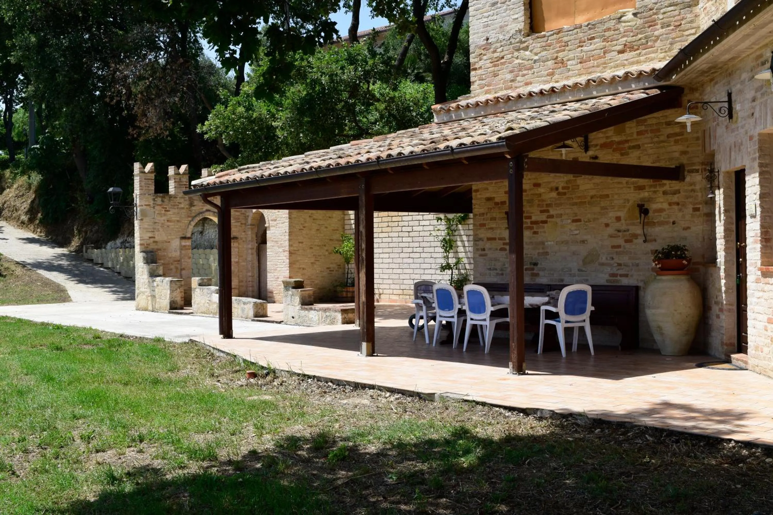 Patio in Villa Manu