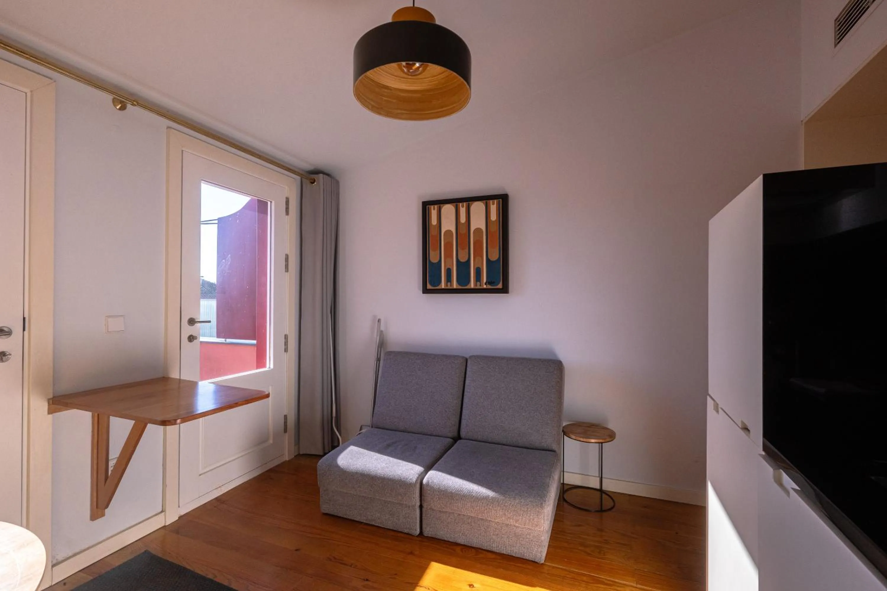 Seating area in Oporto Trendy Apartments