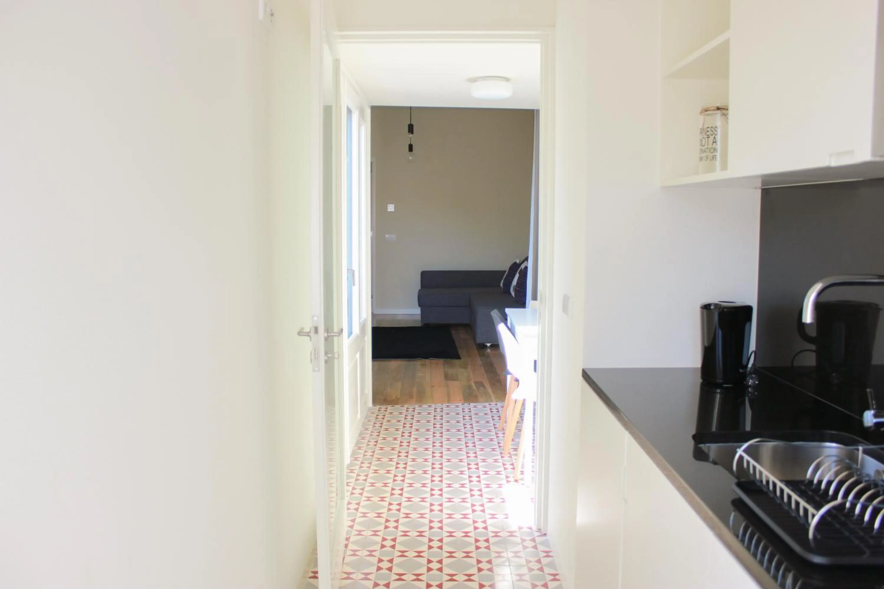 Kitchen or kitchenette in Oporto Trendy Apartments