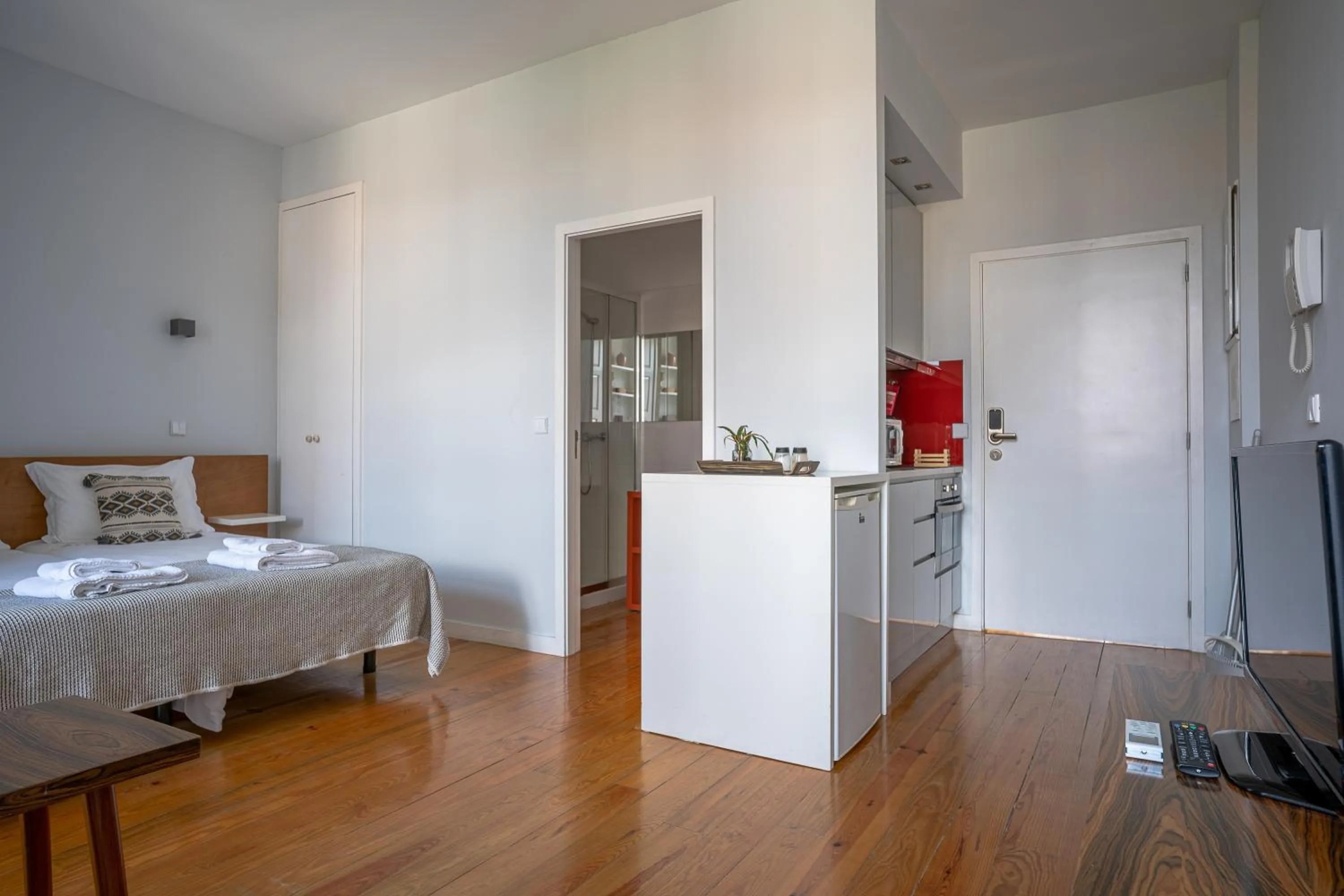 Bed in Oporto Trendy Apartments