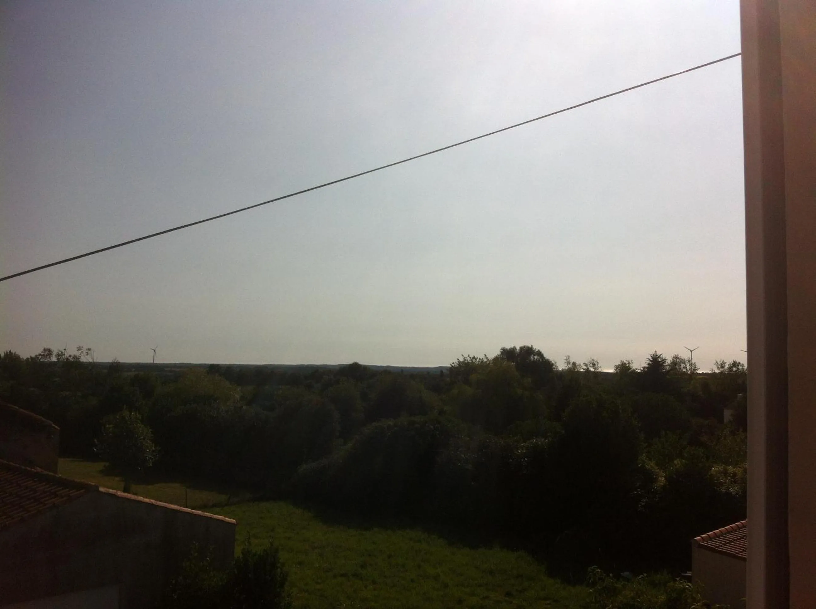 Garden view in Les Voyageurs