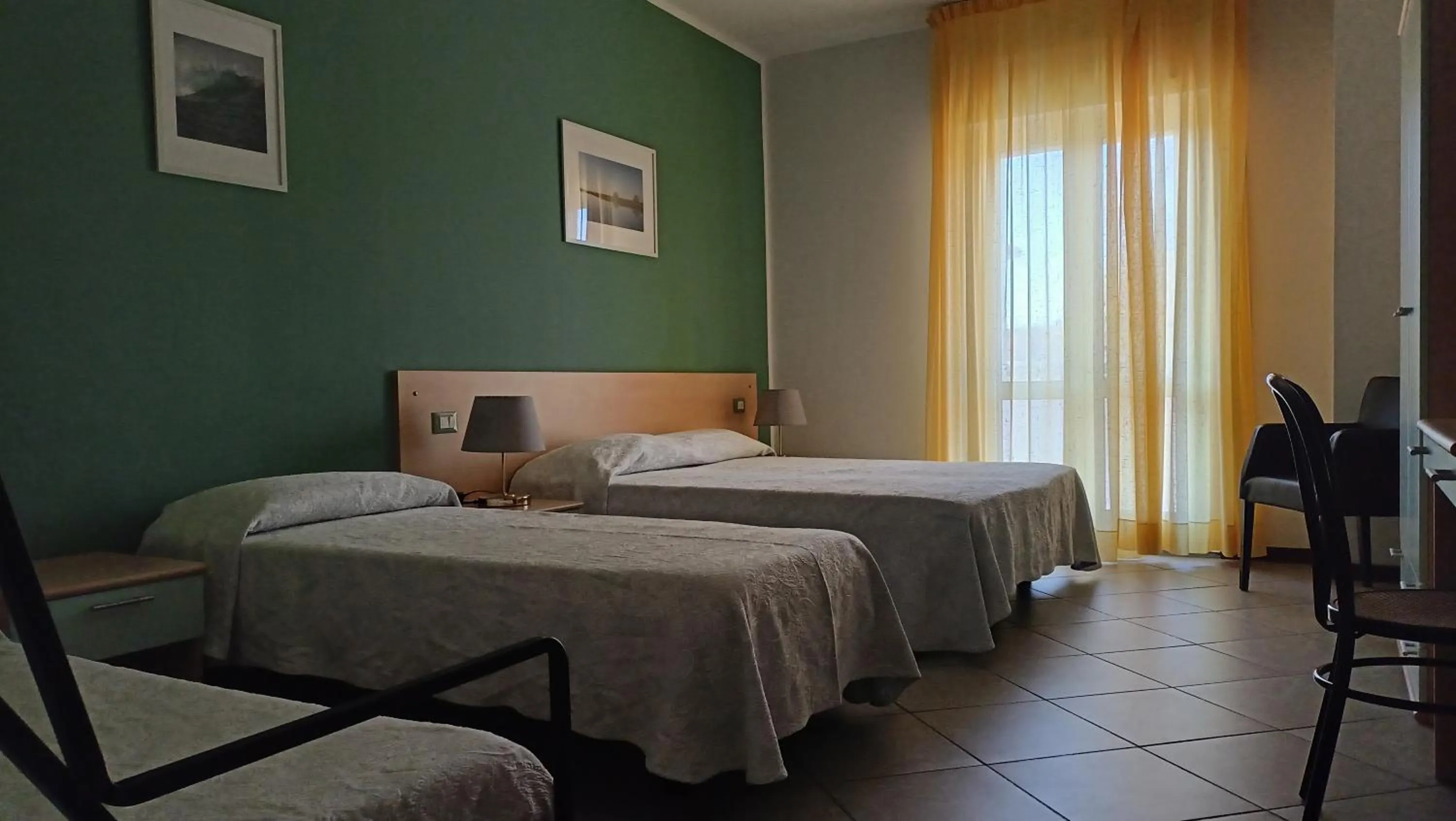 Bed in Hotel Ariston Imperial