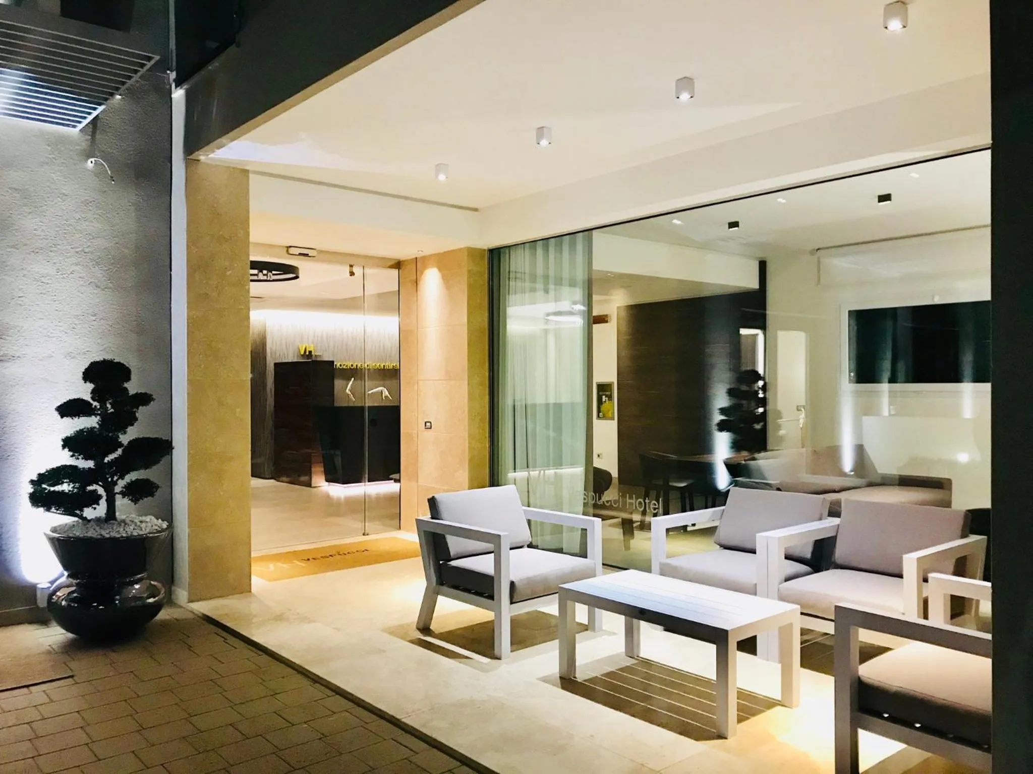 Lobby or reception in Hotel Vespucci