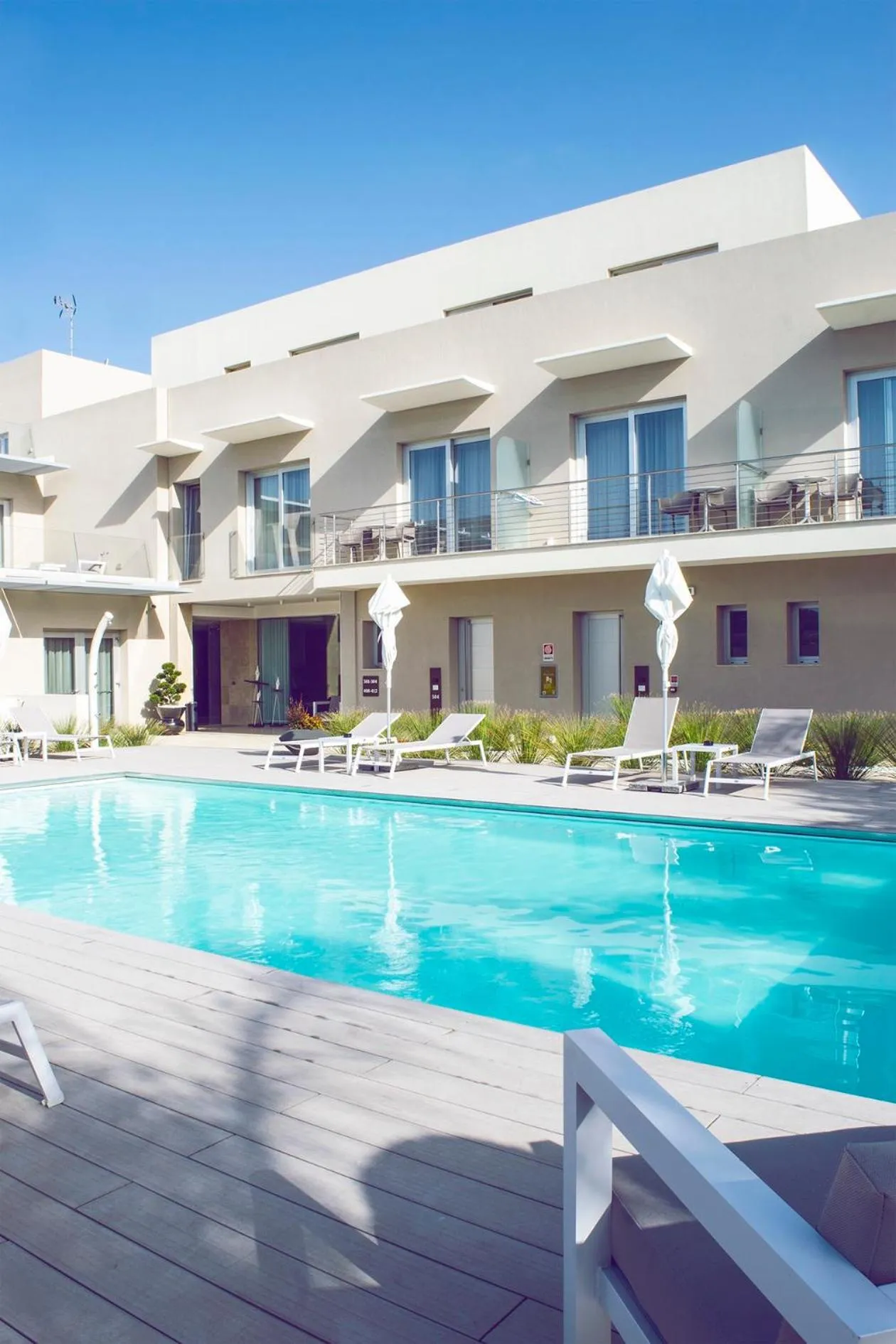 Swimming pool in Hotel Vespucci