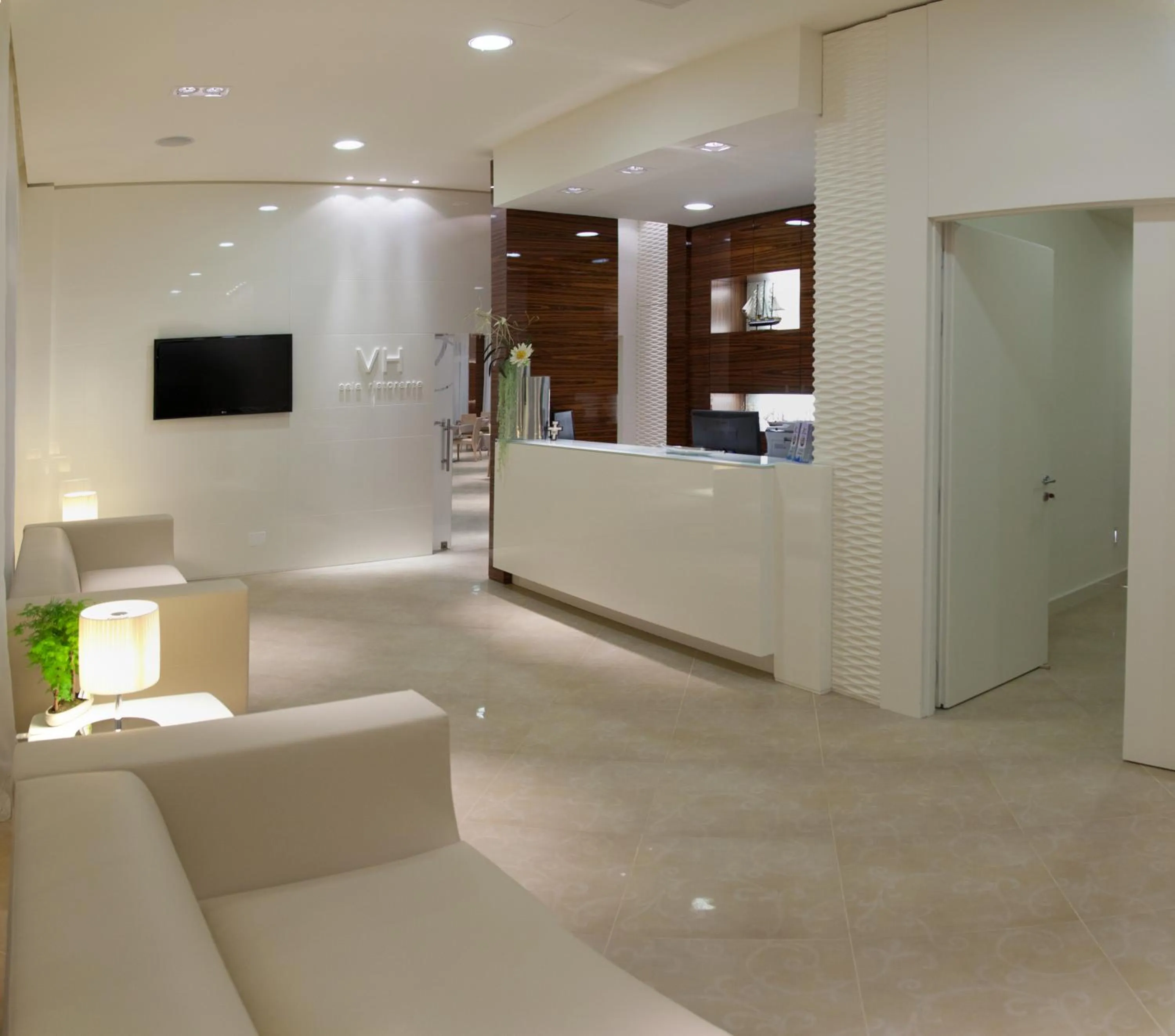 Communal lounge/ TV room in Hotel Vespucci