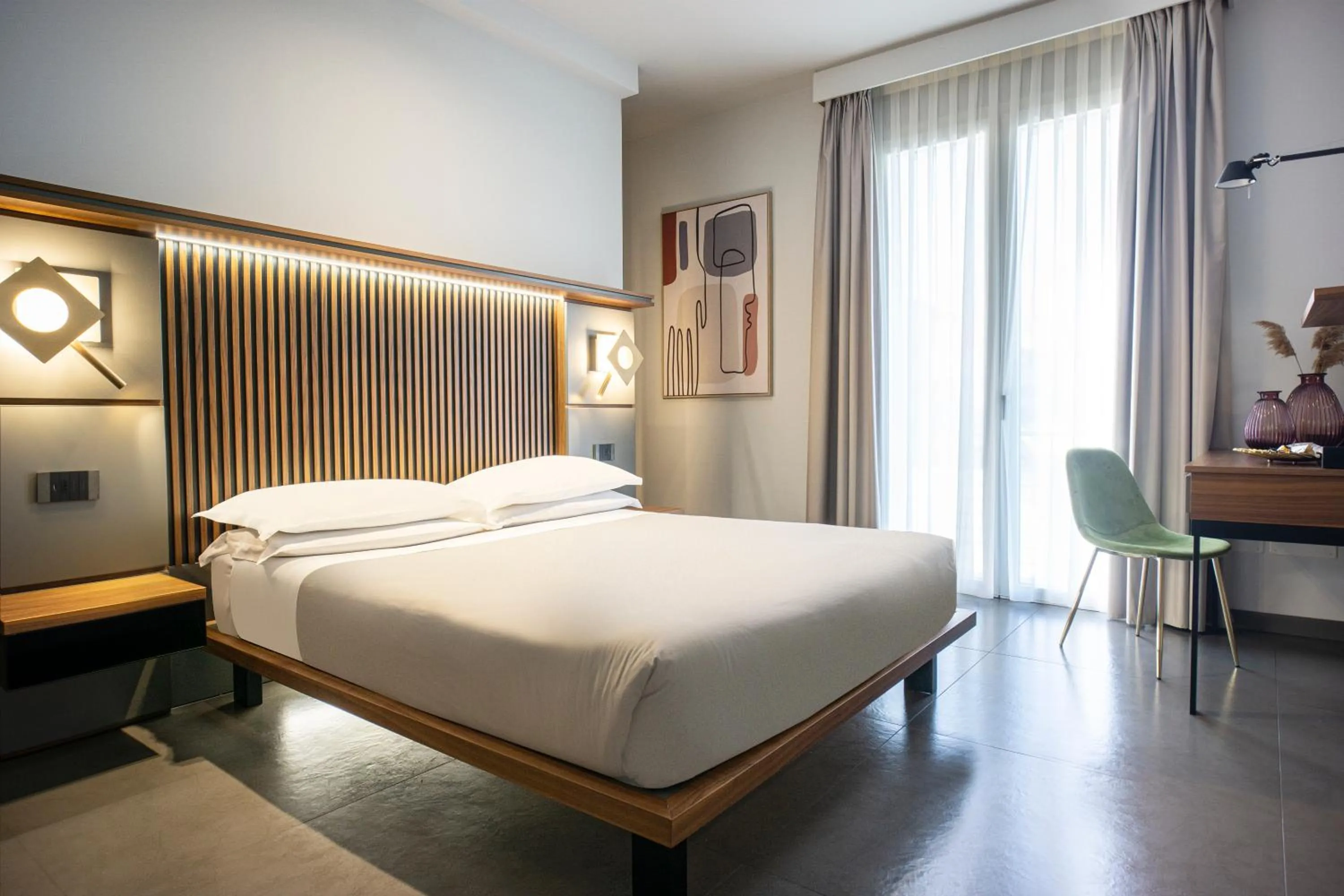 Bedroom, Bed in Hotel Vespucci