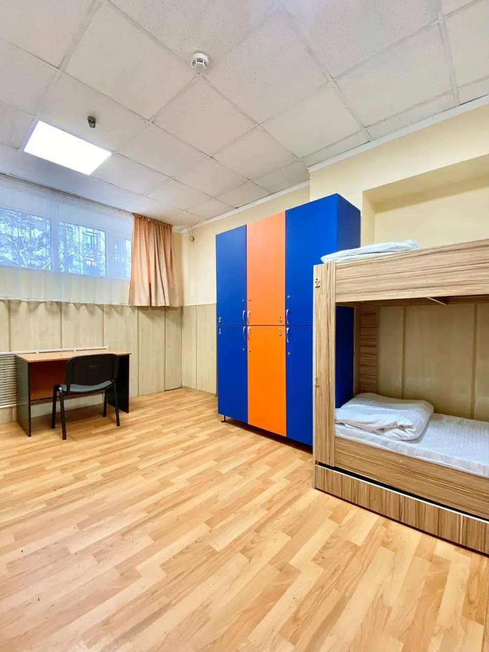 Bedroom, Bed in Alma-Ata Hostel