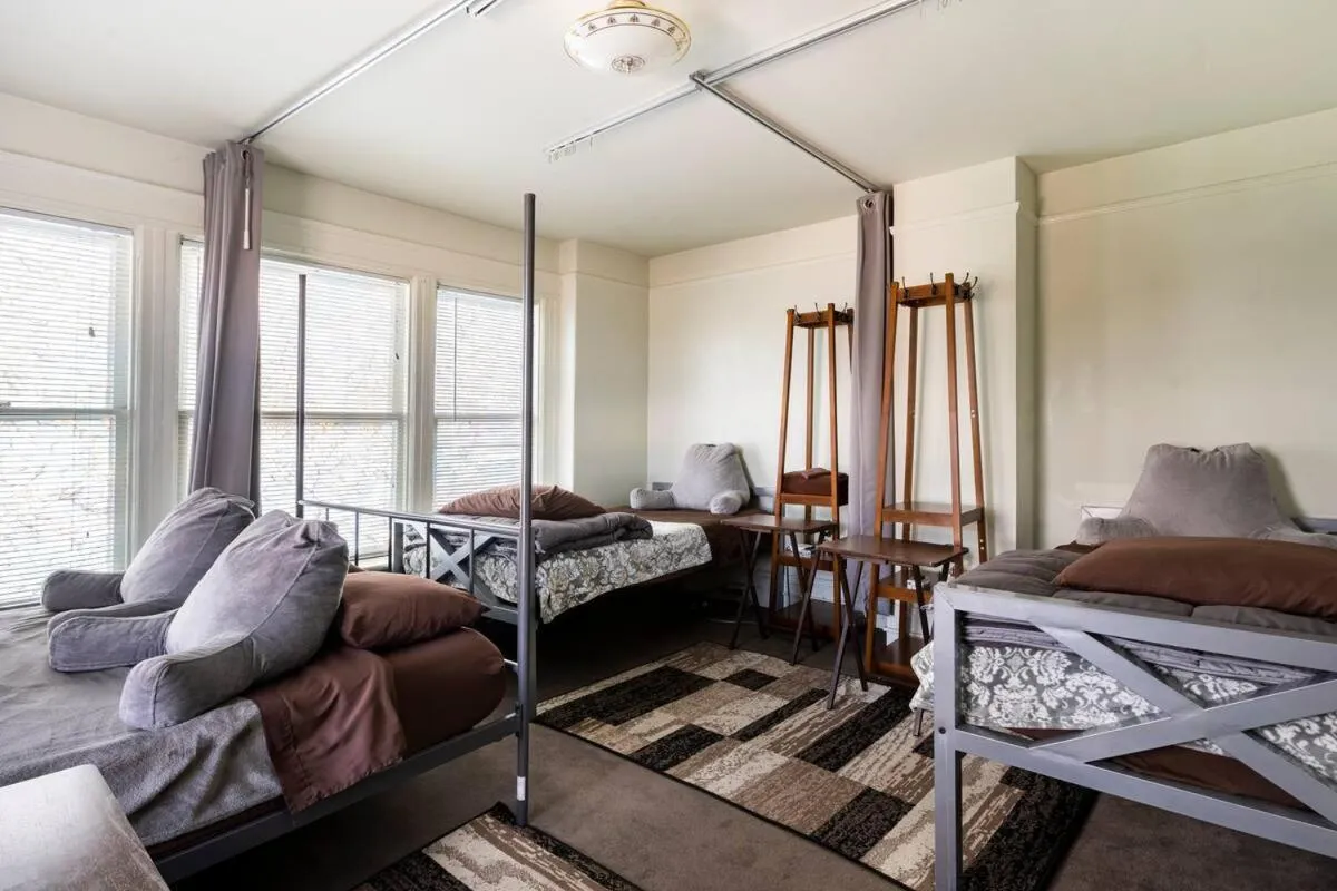 Bedroom in Sunset Edwardian Bed and Breakfast at Golden Gate Park
