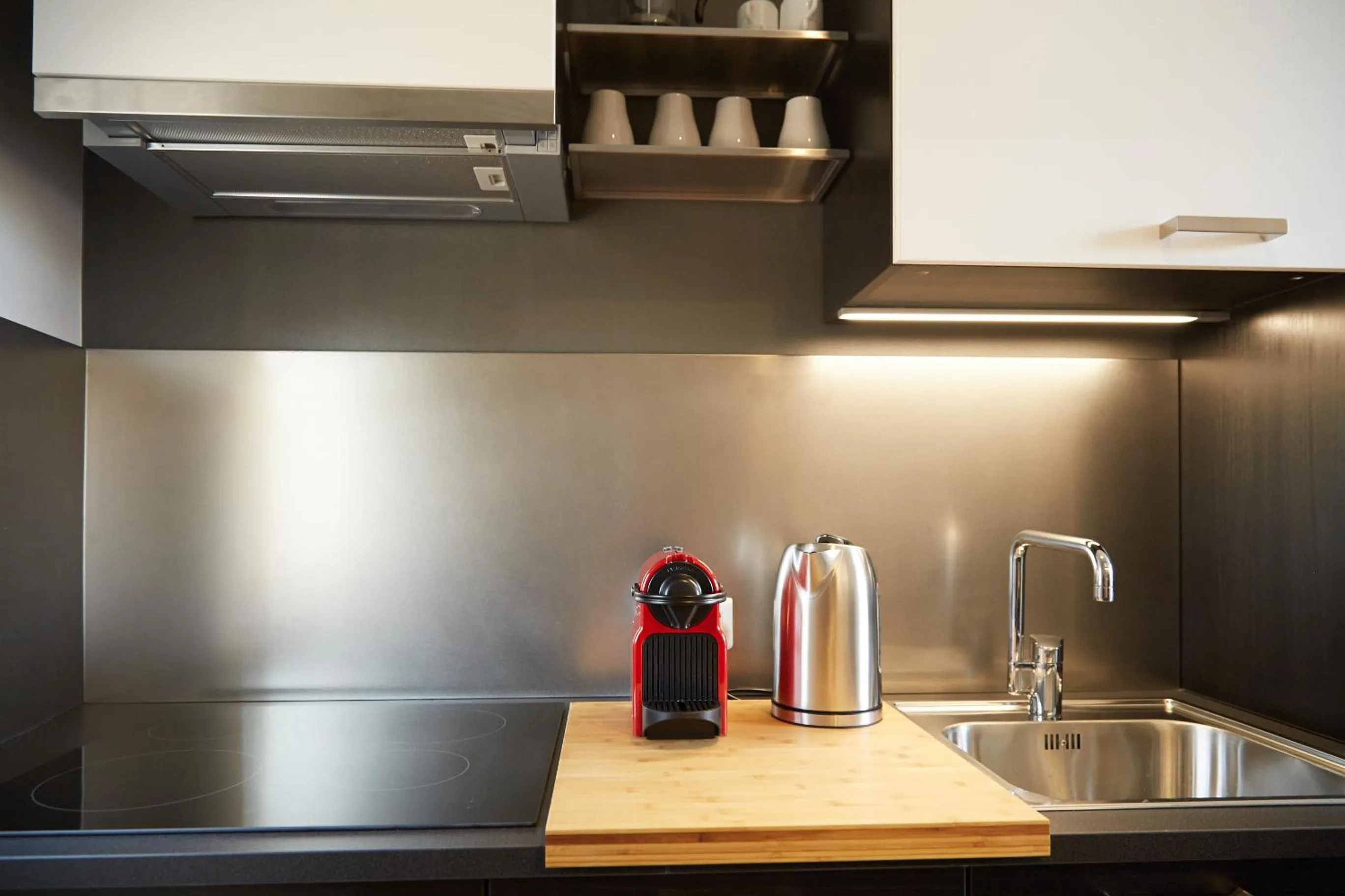 Kitchen or kitchenette in La Résidence Arles Centre