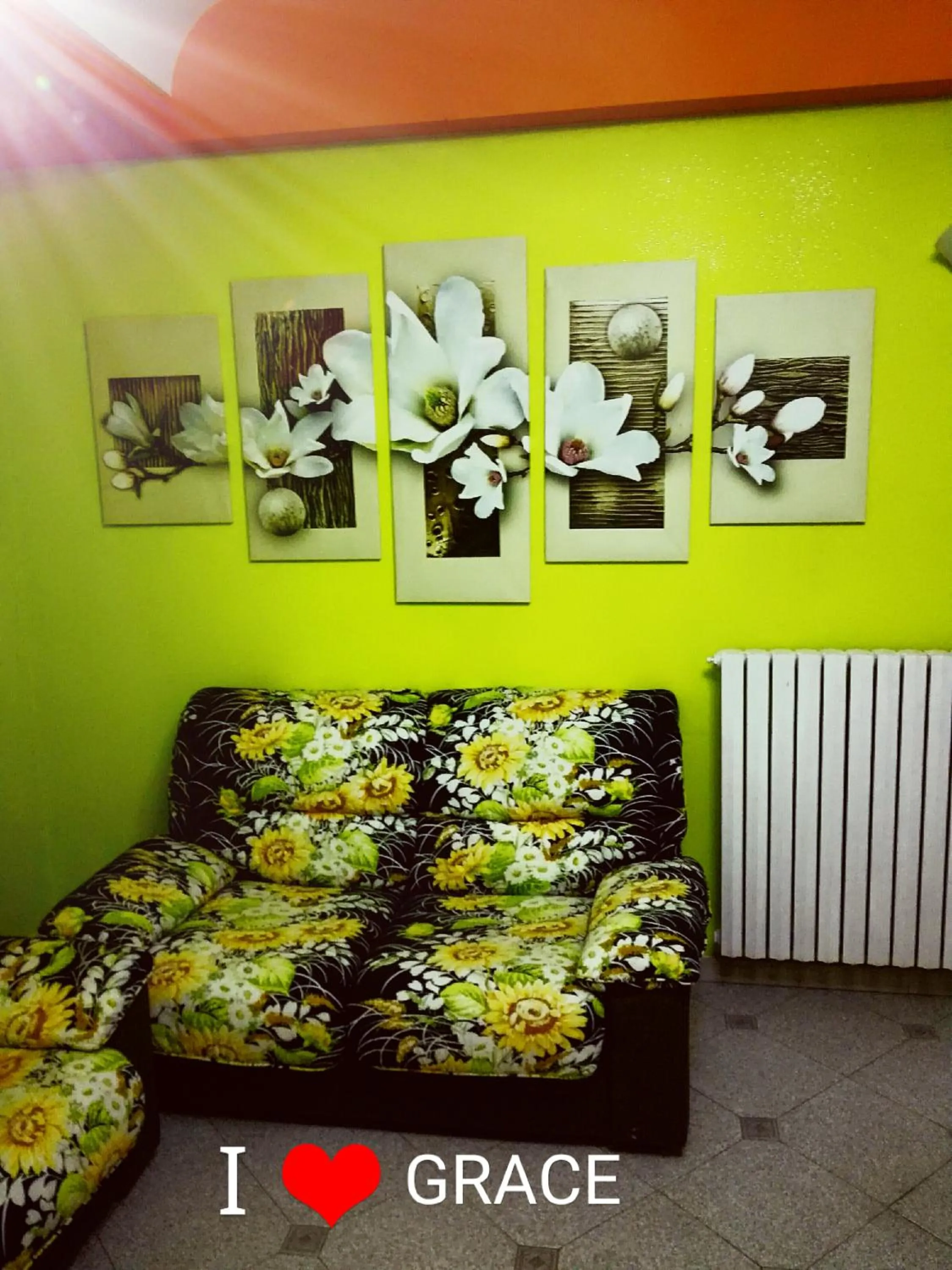 Seating area in Albergo B&B Ristorante Grace