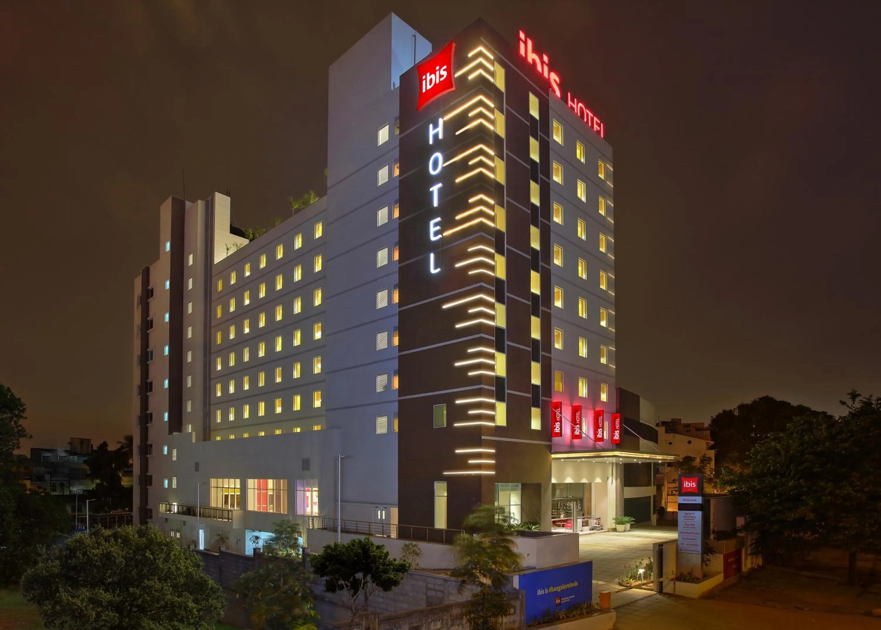 Facade/entrance in ibis Bengaluru City Centre - An Accor Brand