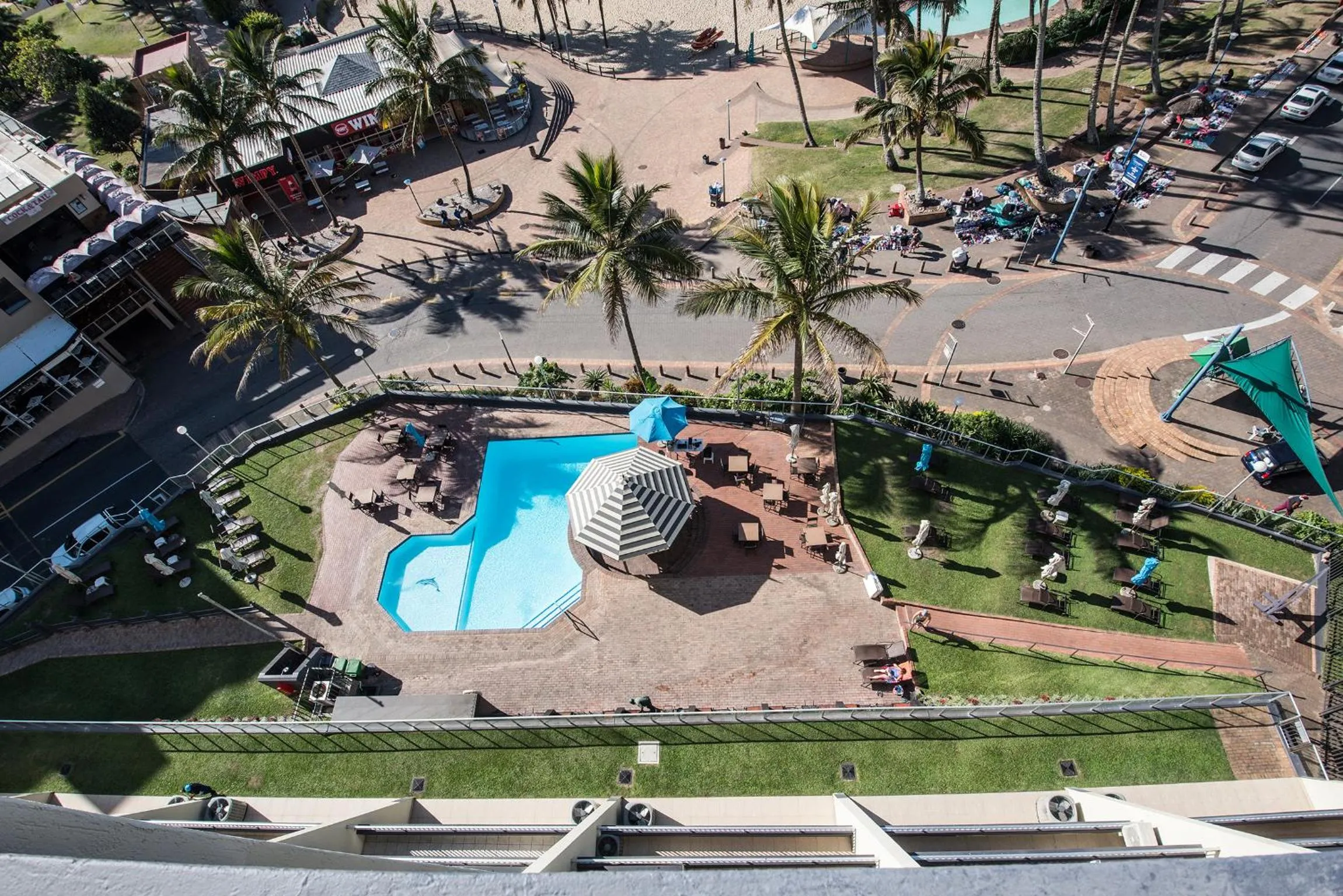 Bird's eye view in First Group Margate Sands