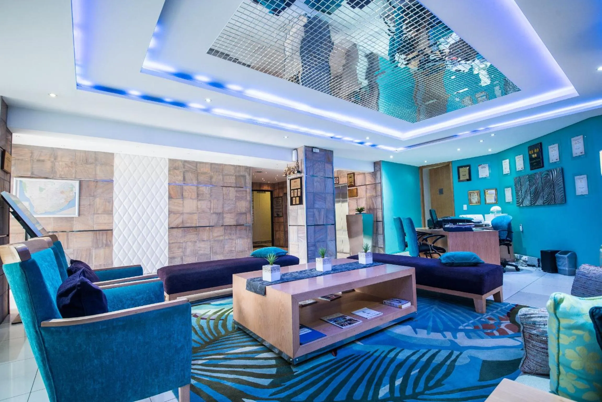 Communal lounge/ TV room in First Group Margate Sands