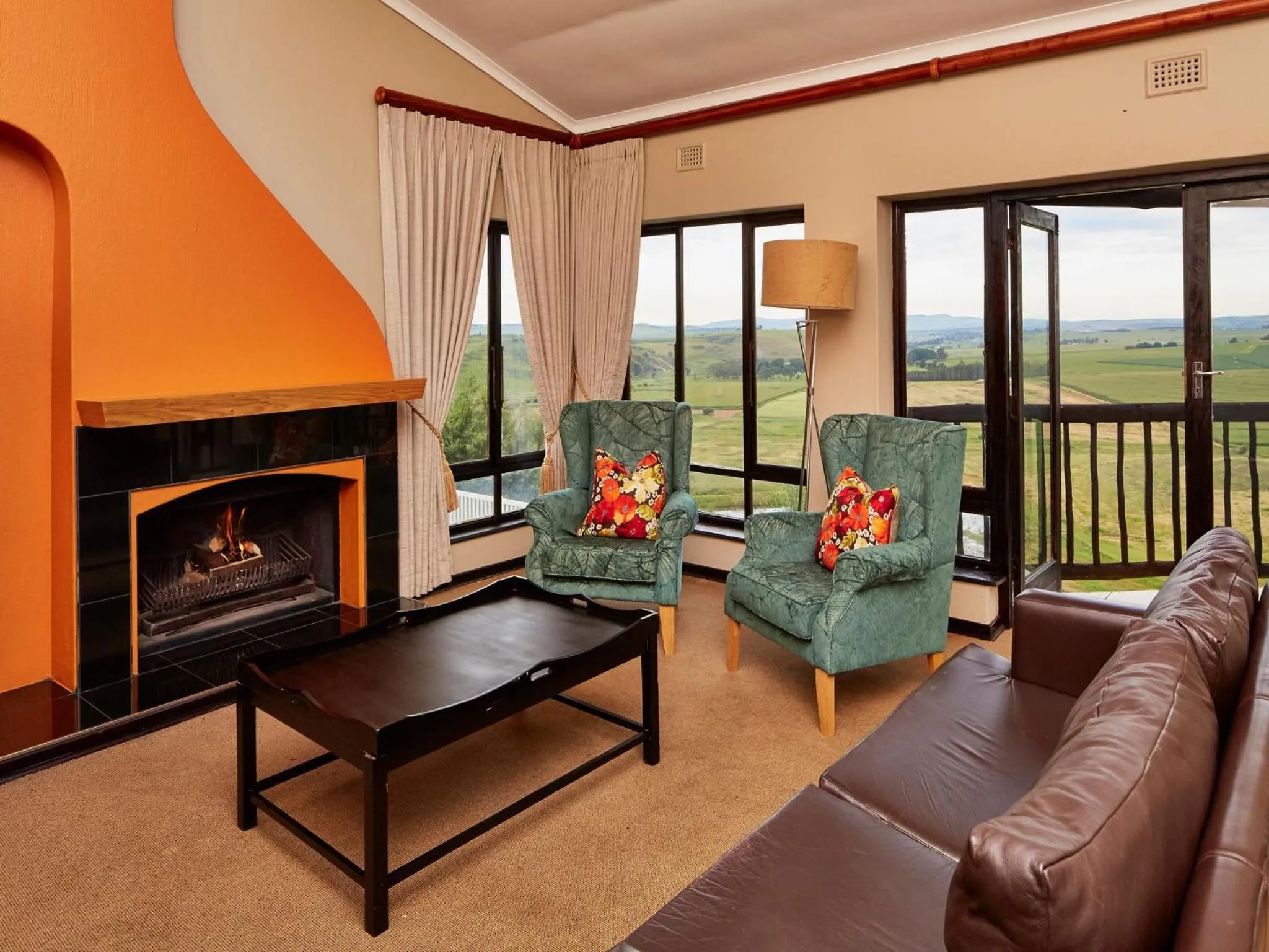 Living room in First Group Midlands Saddle and Trout