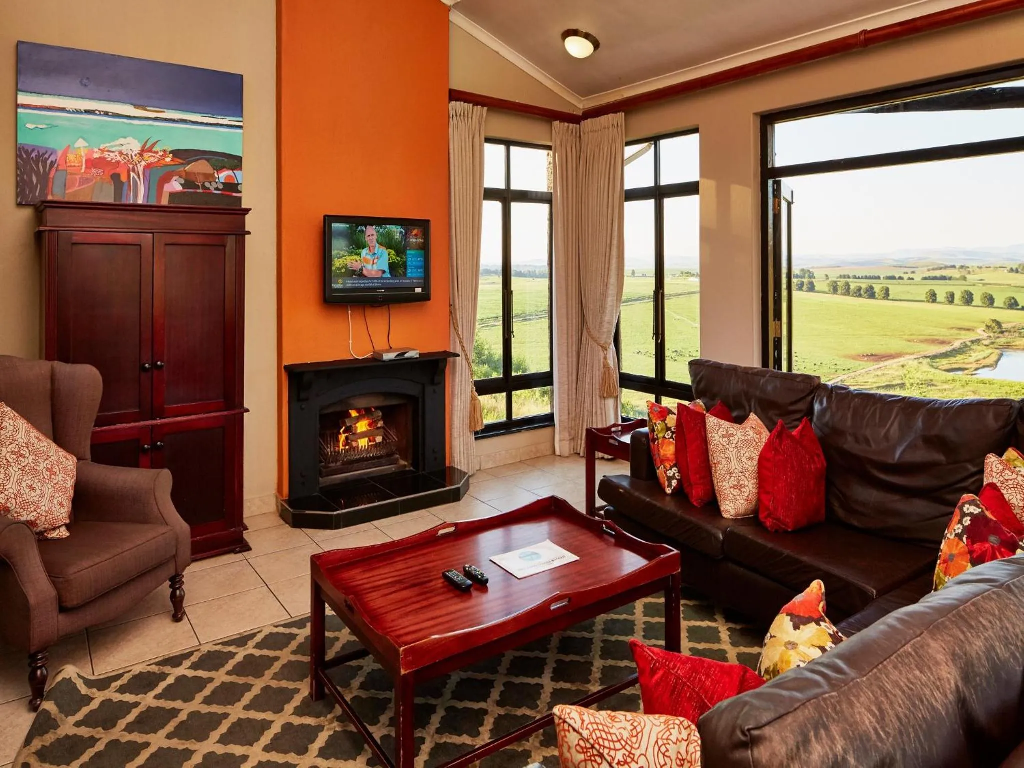 Patio in First Group Midlands Saddle and Trout