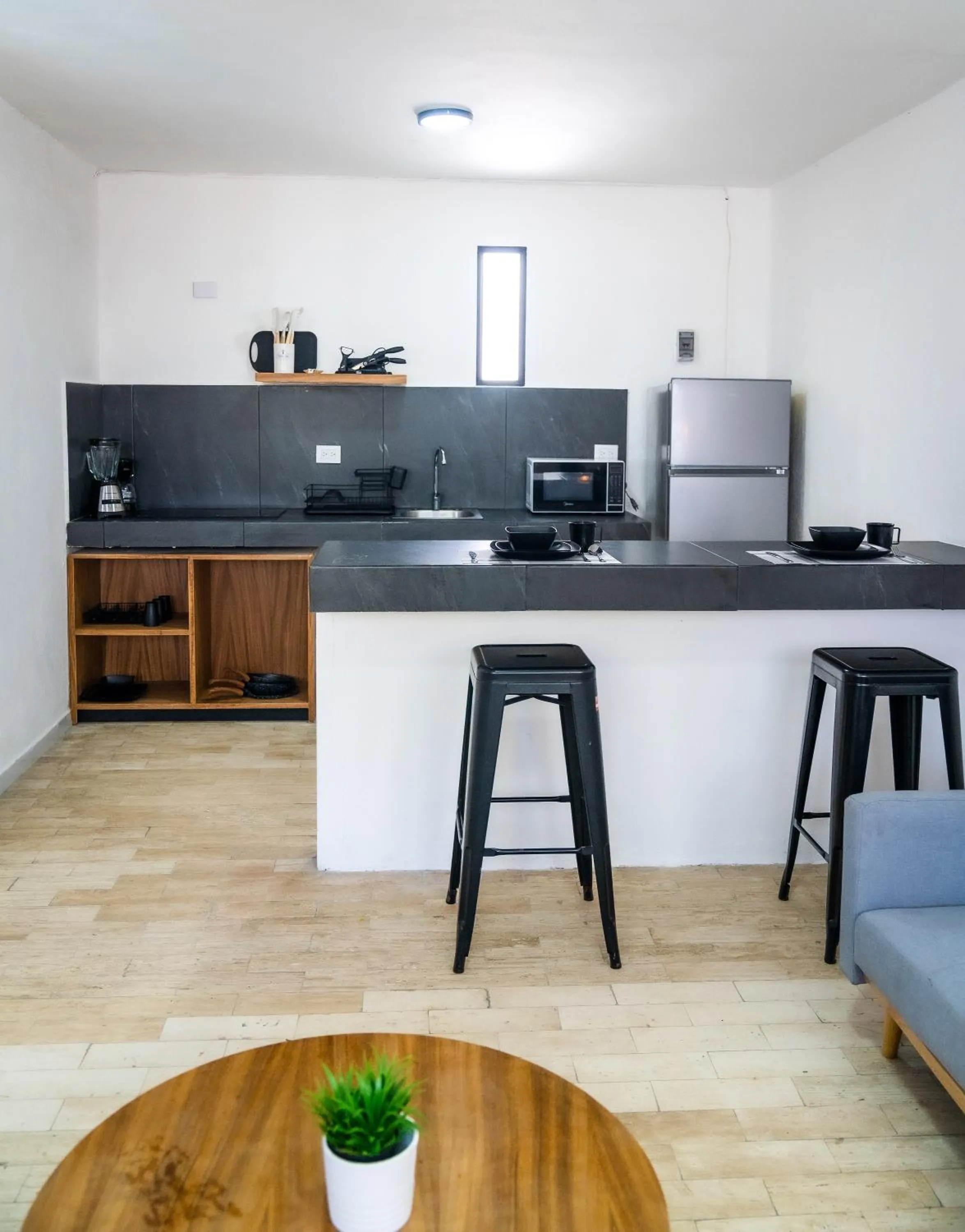 Kitchen or kitchenette in Casa Maca