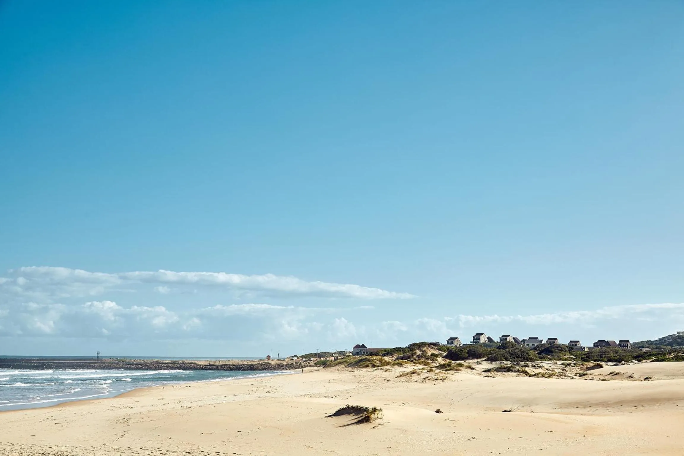 Beach in First Group Kowie River Chalets