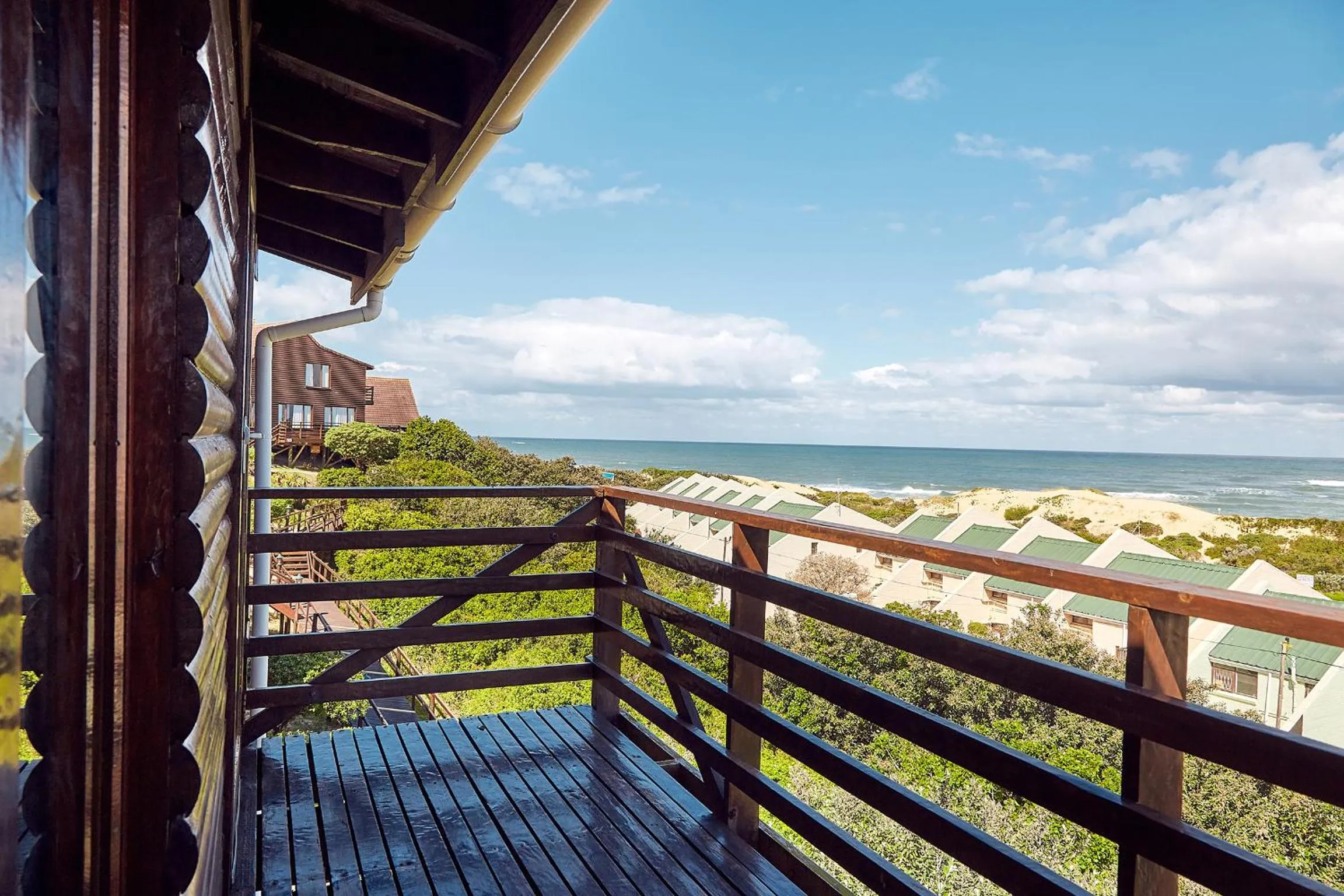Balcony/Terrace in First Group Kowie River Chalets