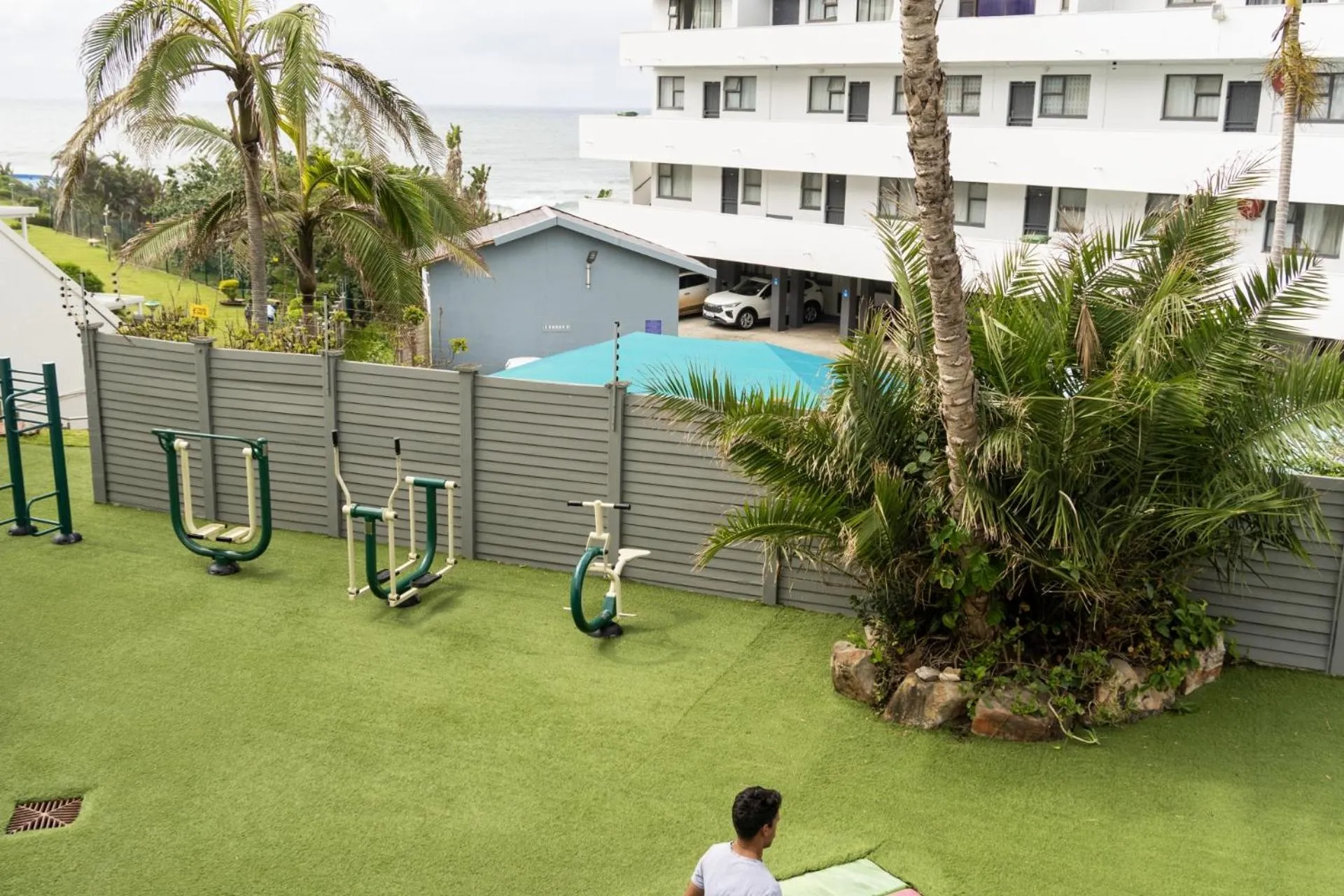 Garden view in First Group La Cote D'Azur