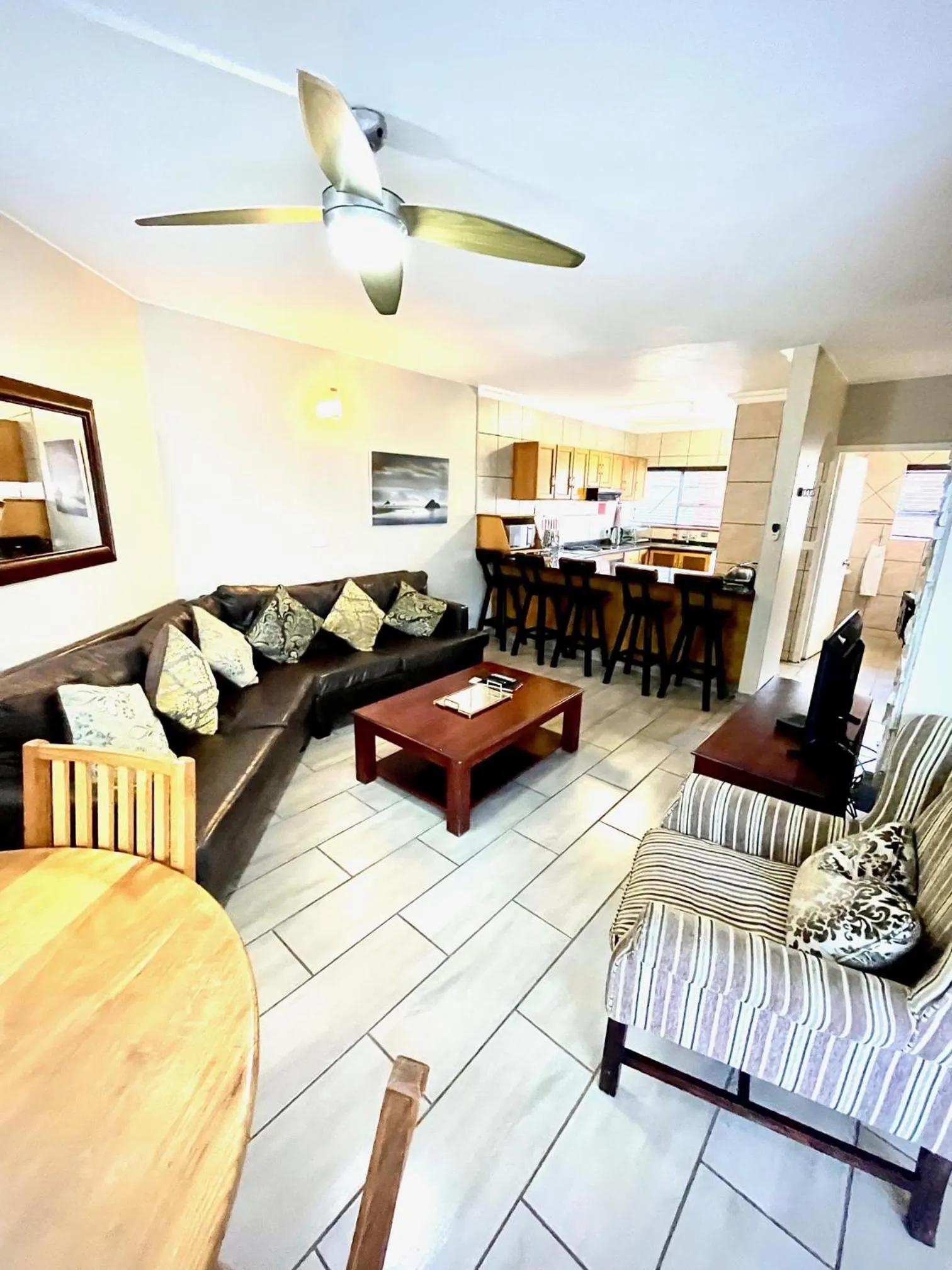 Lounge or bar in Perna Perna Lodge St Lucia